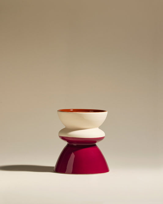 Bougie Tamtam - Carmin luxe Maison Sarah Lavoine Carmin Céramique   18 cm 1