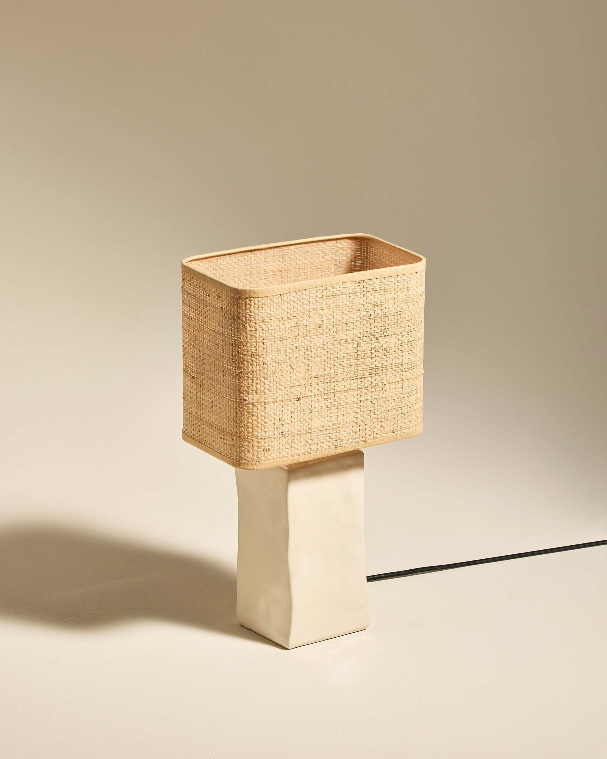 Lampe Nomad - Ecru design Maison Sarah Lavoine Ecru Céramique  15 cm 43 cm 2