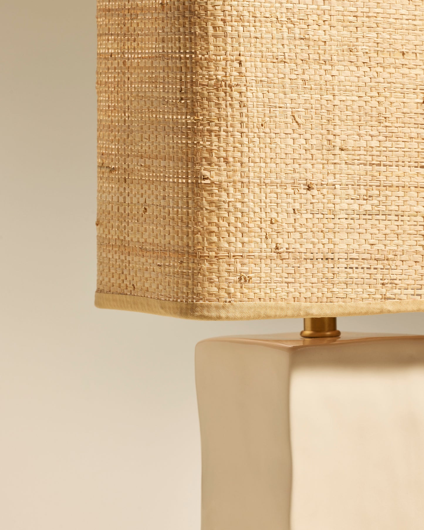 Lampe Nomad - Ecru design Maison Sarah Lavoine Ecru Céramique  15 cm 43 cm 3