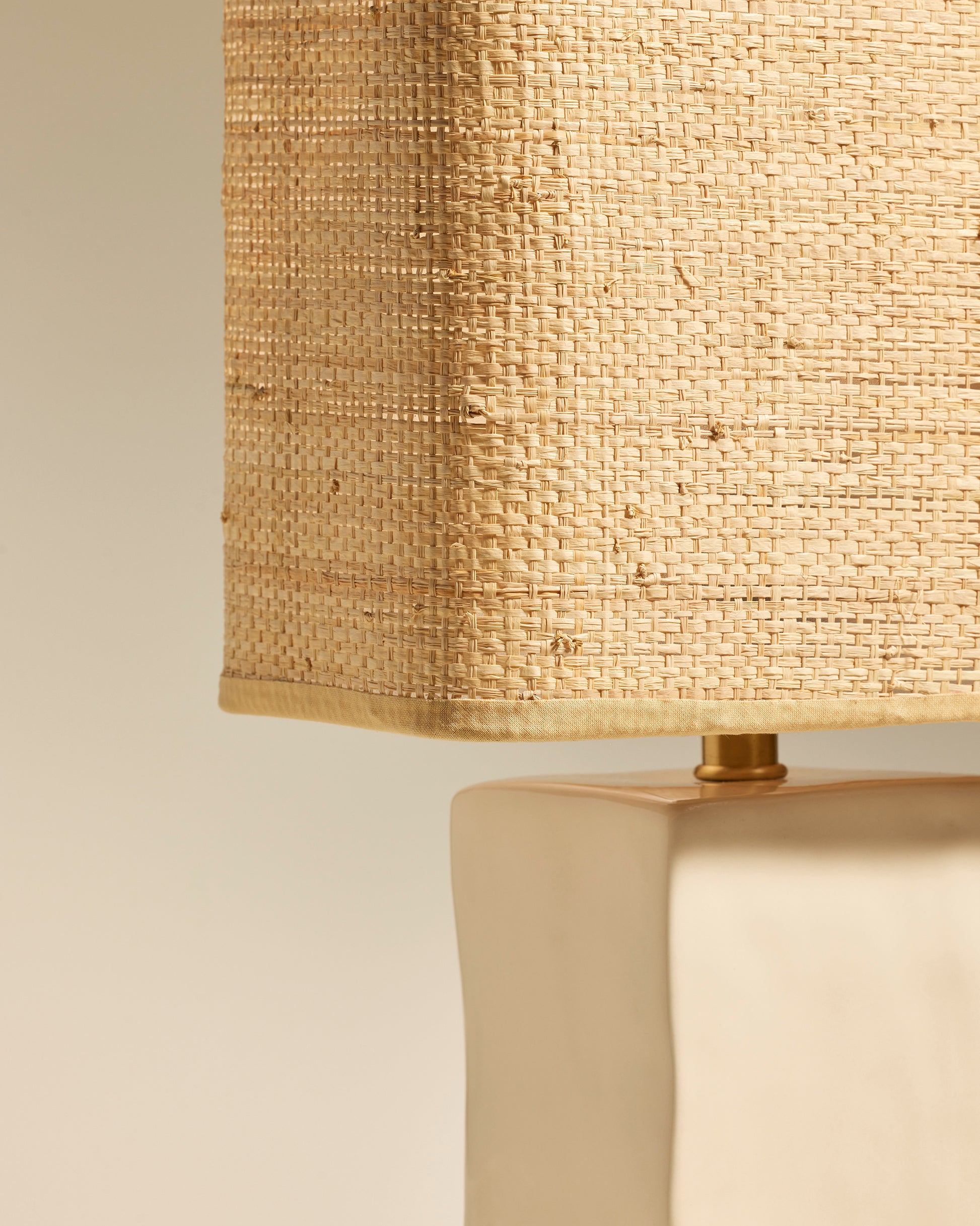 Lampe Nomad - Ecru design Maison Sarah Lavoine Ecru Céramique  15 cm 43 cm 3