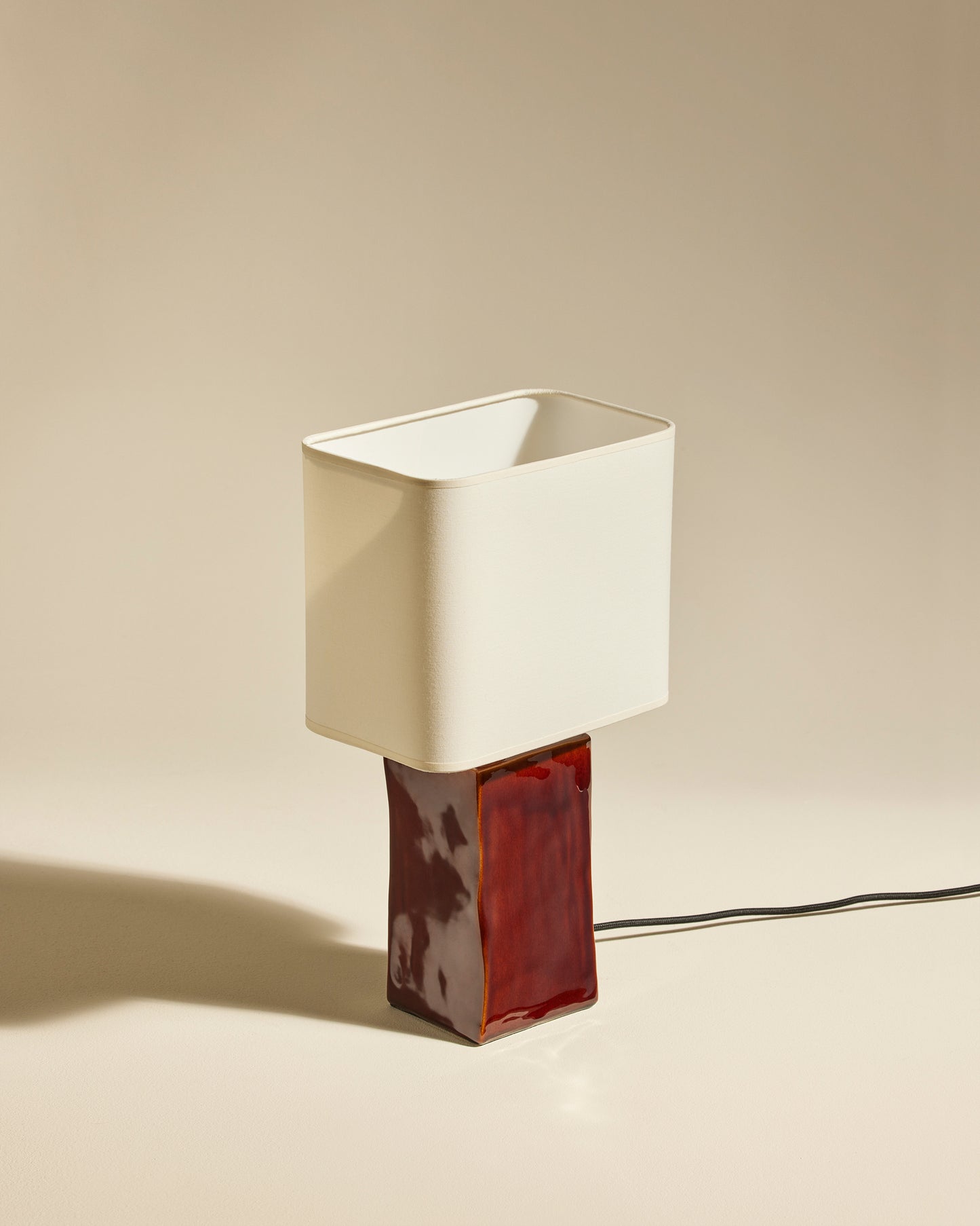 Lampe Nomad - Noisette design Maison Sarah Lavoine Noisette Céramique  15 cm 43 cm 2