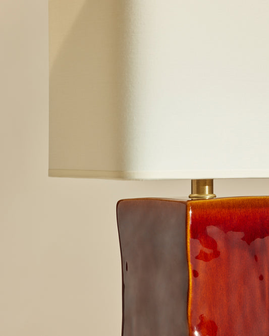 Lampe Nomad - Noisette design Maison Sarah Lavoine Noisette Céramique 15 cm 43 cm 3