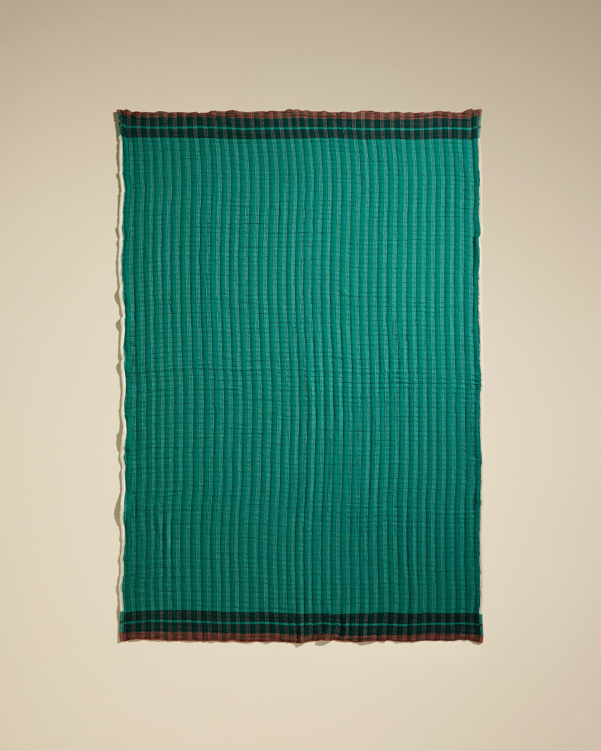 Plaid Camino - Amazonite luxe Maison Sarah Lavoine Amazonite Coton  230 cm 170 cm 1