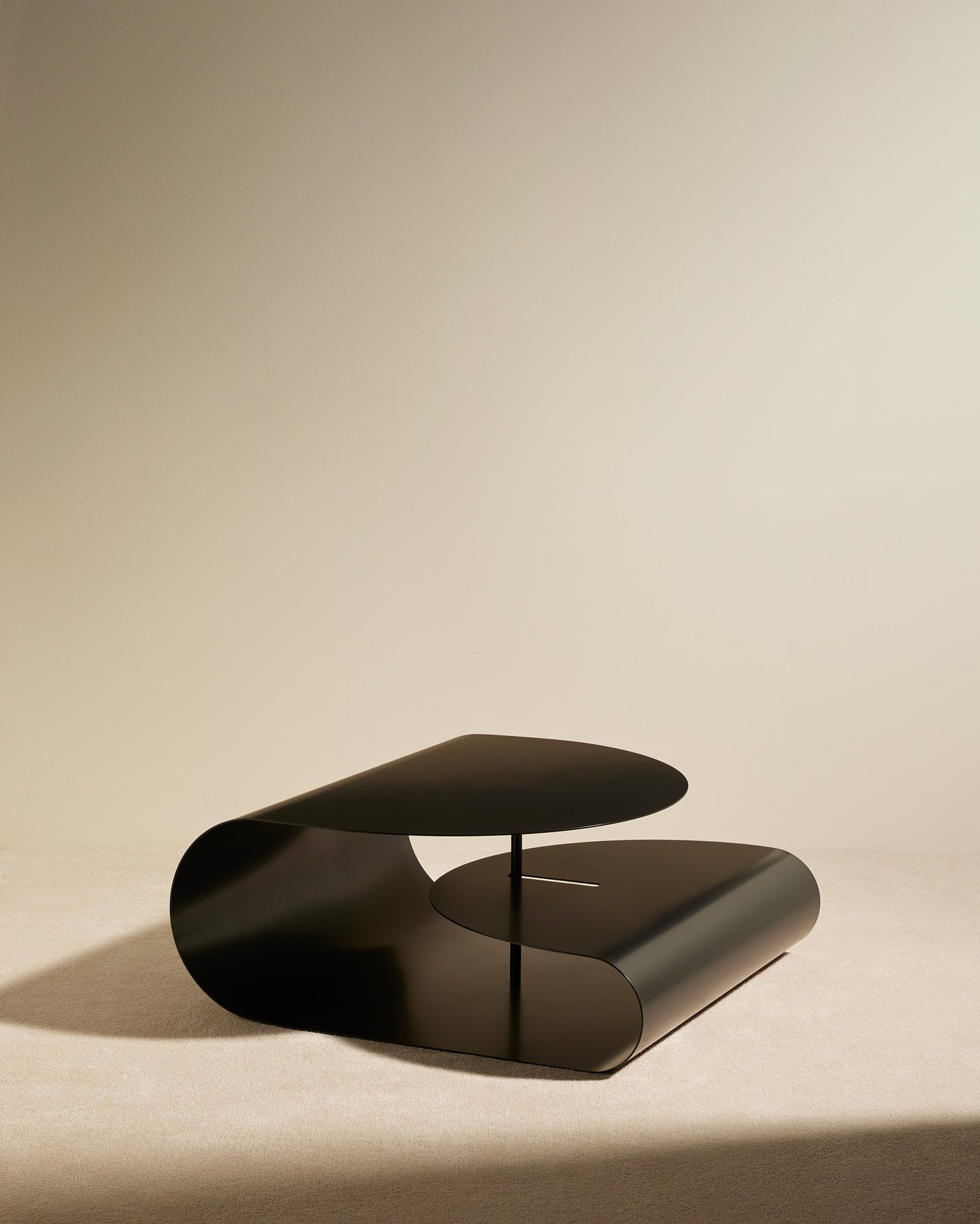 Table basse Gégé - Noir design Maison Sarah Lavoine Noir Acier 90 cm 35 cm 1