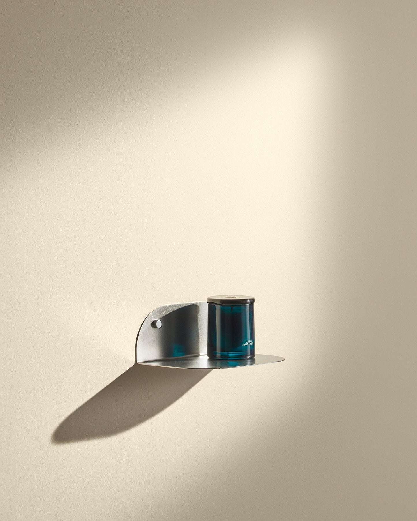 Etagère murale Tokyo - Inox brossé design Maison Sarah Lavoine Inox brossé Inox brossé 25 cm  2