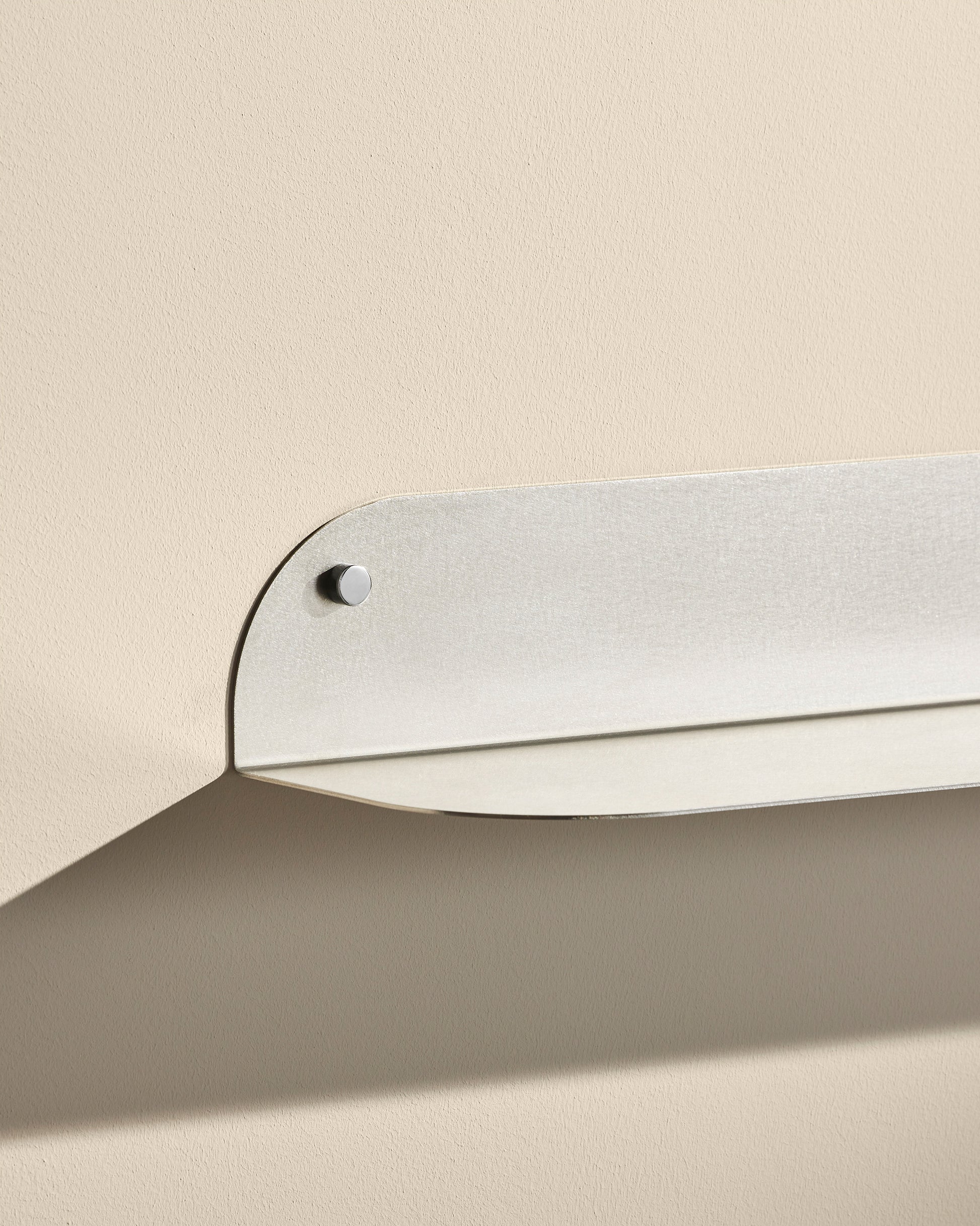 Etagère murale Tokyo - Inox brossé design Maison Sarah Lavoine Inox brossé Inox brossé 40 cm  4