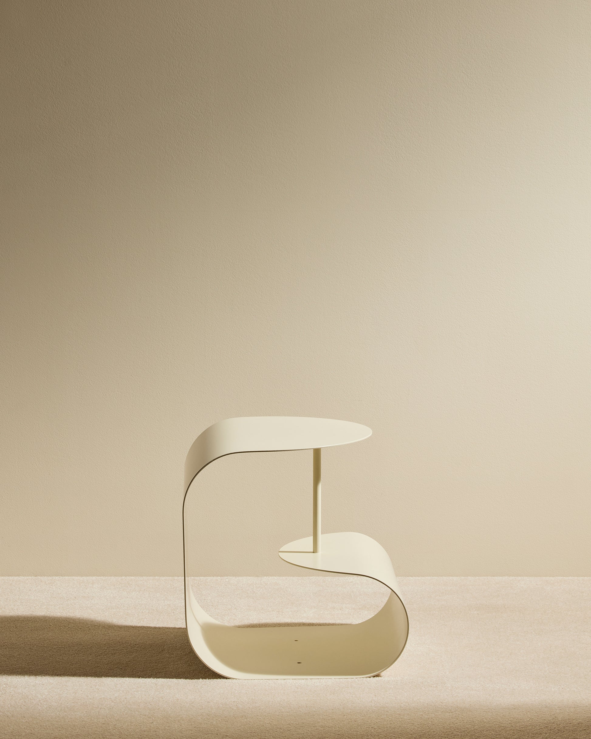 Table d'appoint Gégé - Ecru design Maison Sarah Lavoine Ecru Acier 45 cm 45 cm 3