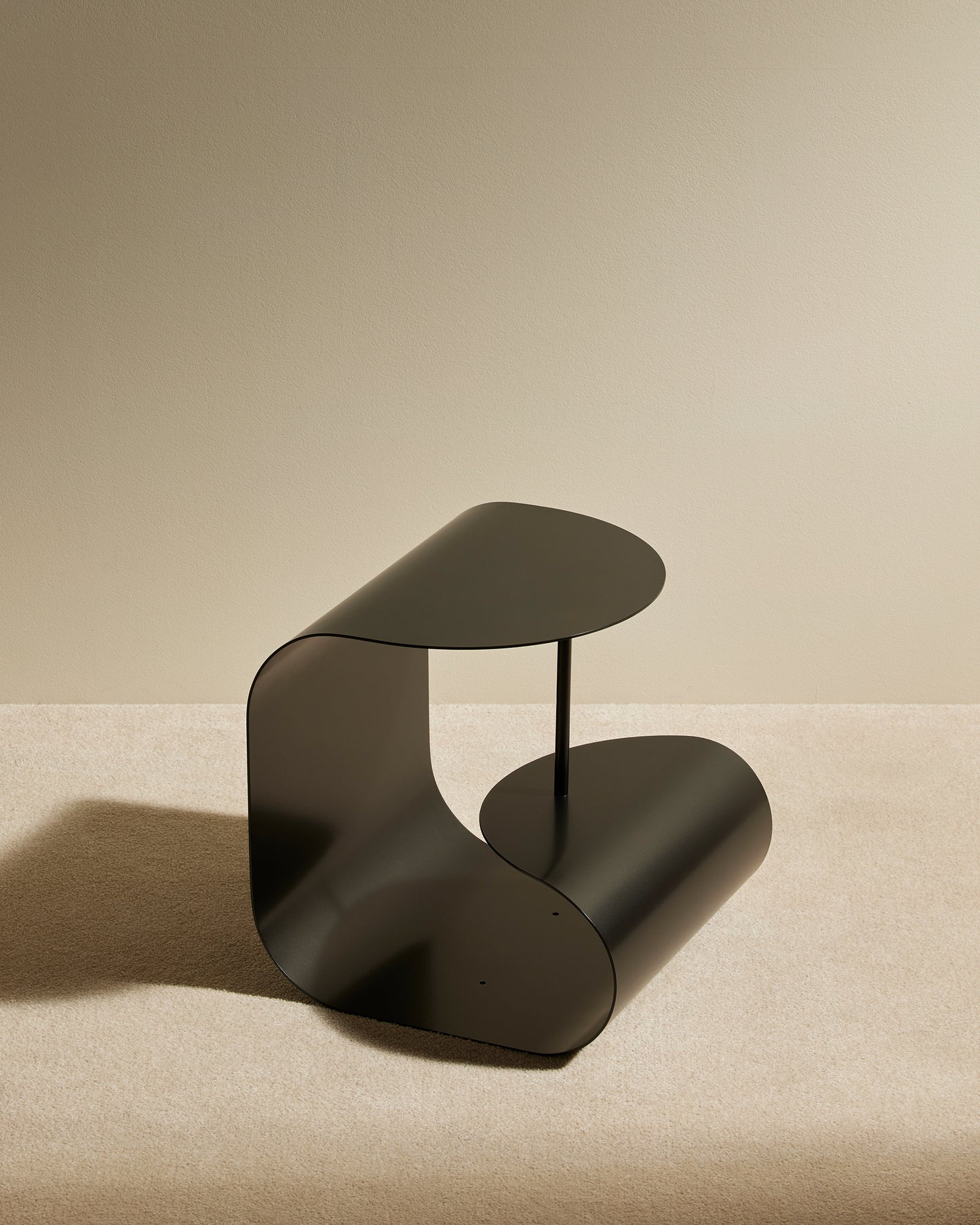 Table d'appoint Gégé - Noir design Maison Sarah Lavoine Noir Acier 45 cm 45 cm 3