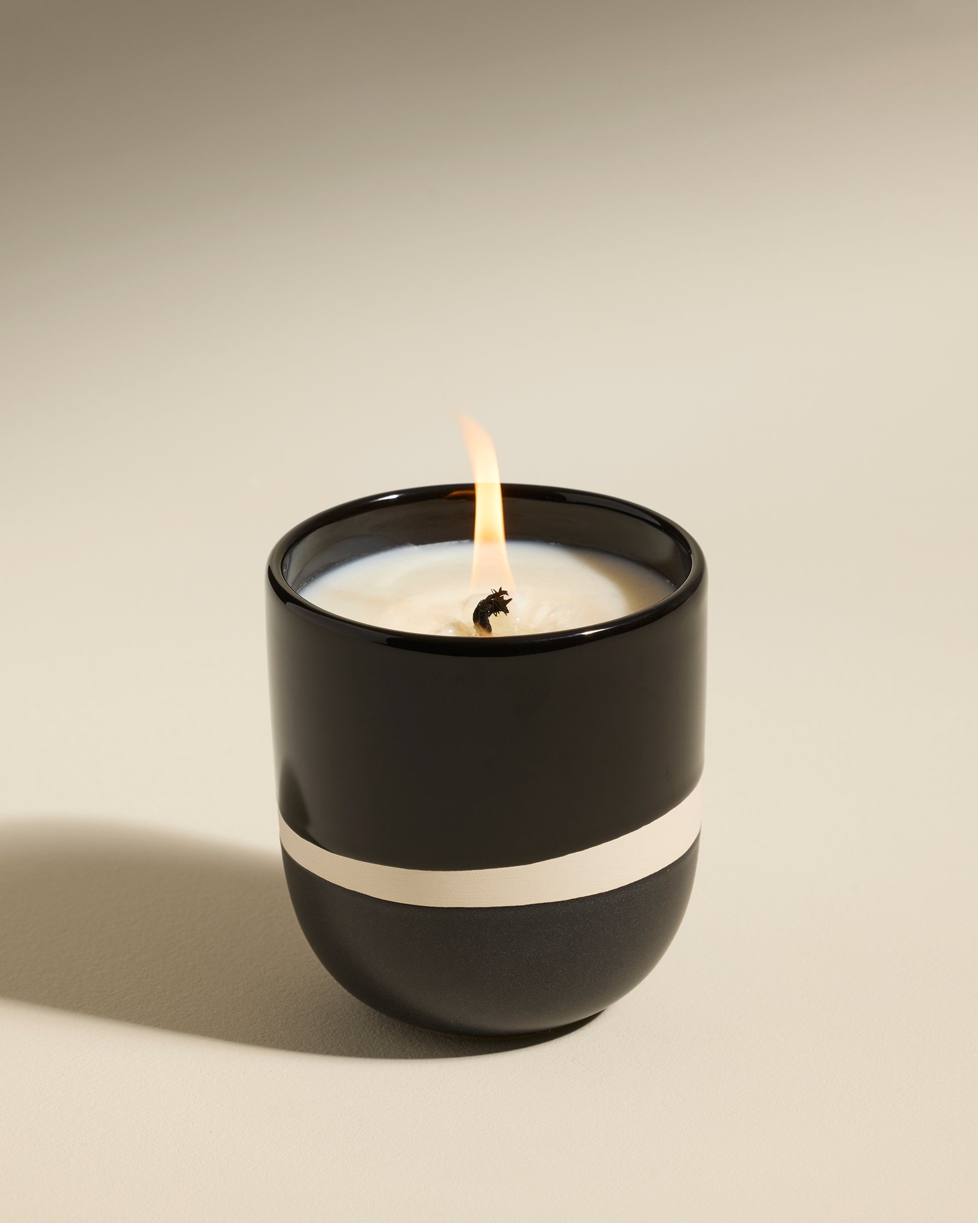 Bougie Sicilia - Noir  2 - Décoration Design