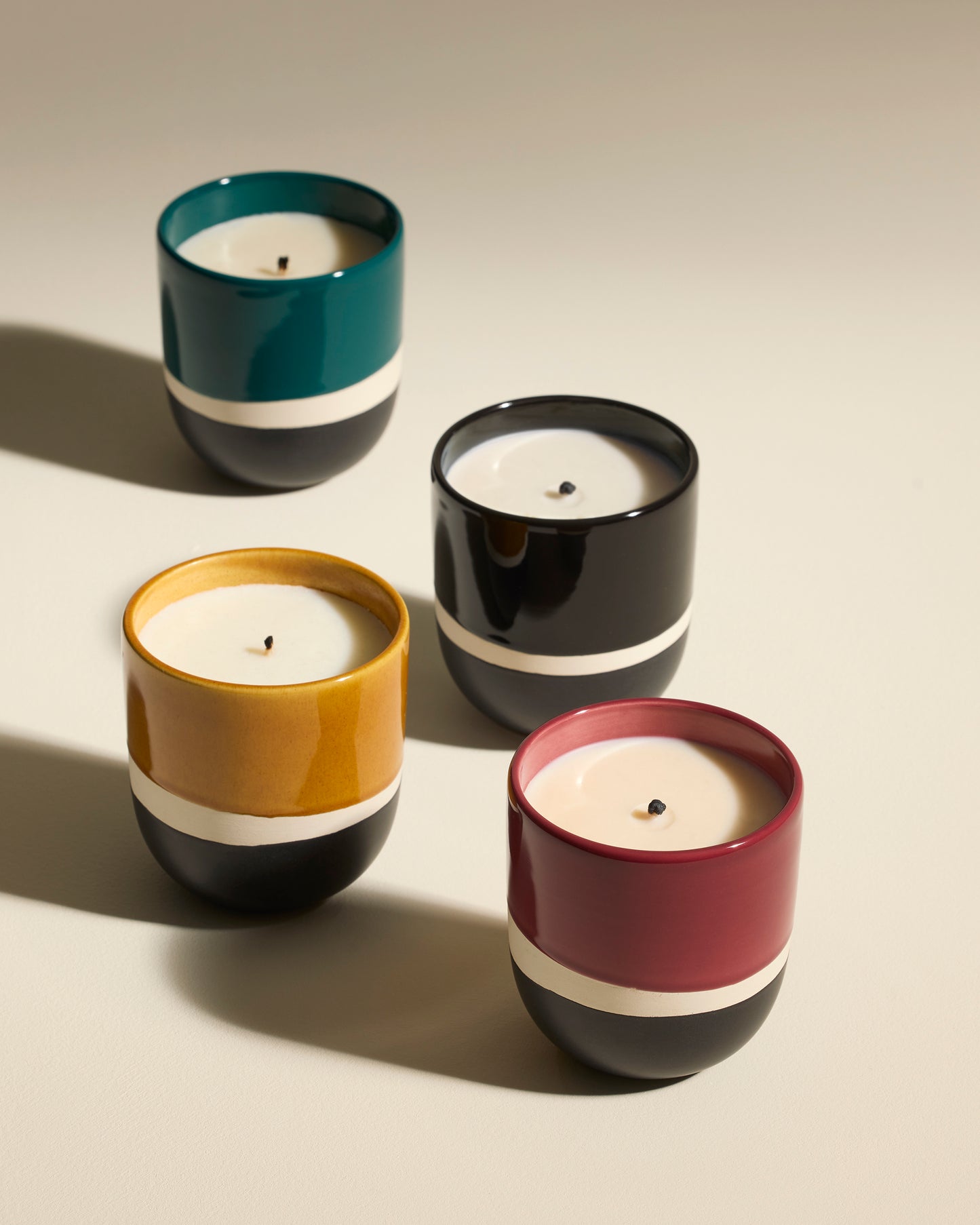 Bougie Sicilia - Noir  4 - Décoration Design