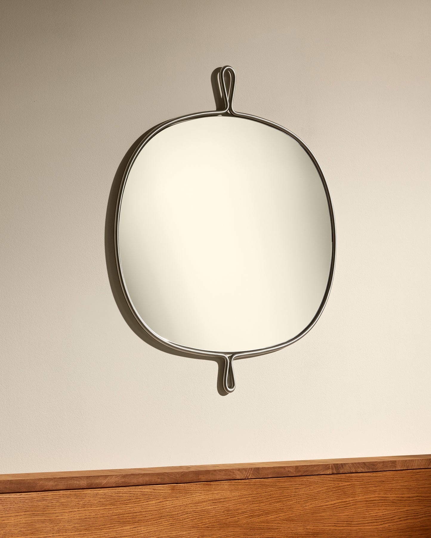 Miroir Arpège - Inox brossé  2 - Décoration Design