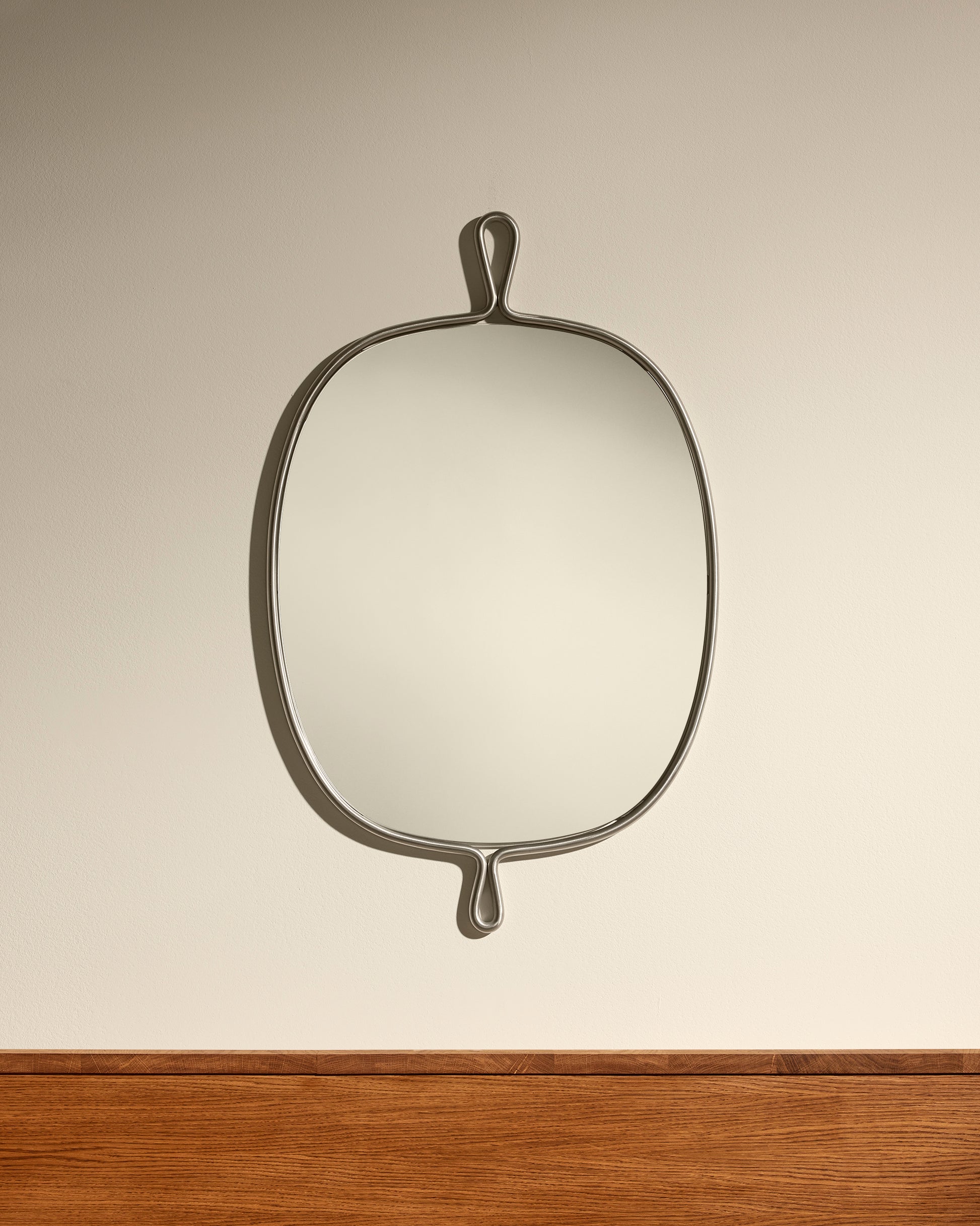 Miroir Arpège - Inox brossé  1 - Décoration Design