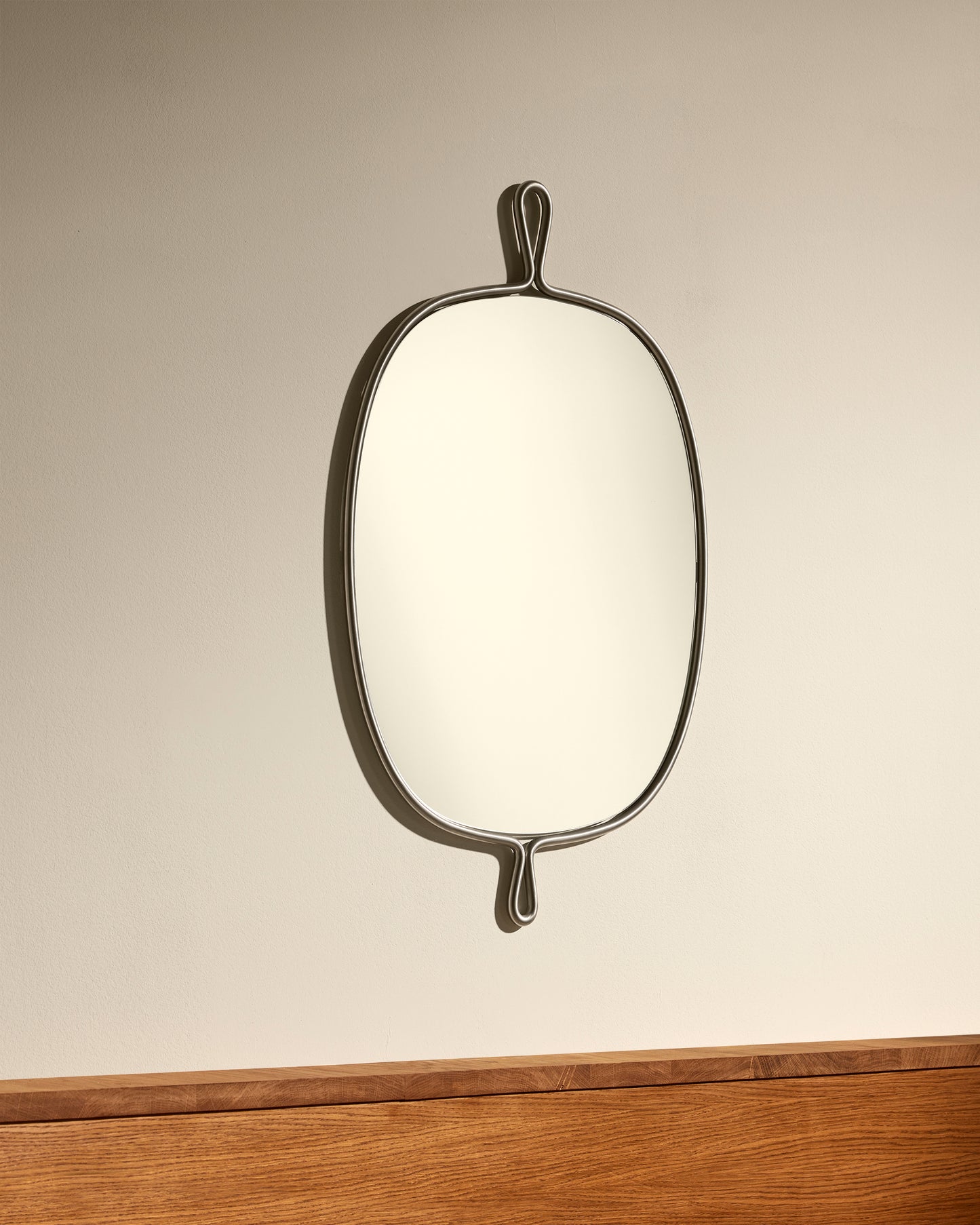 Miroir Arpège - Inox brossé  2 - Décoration Design