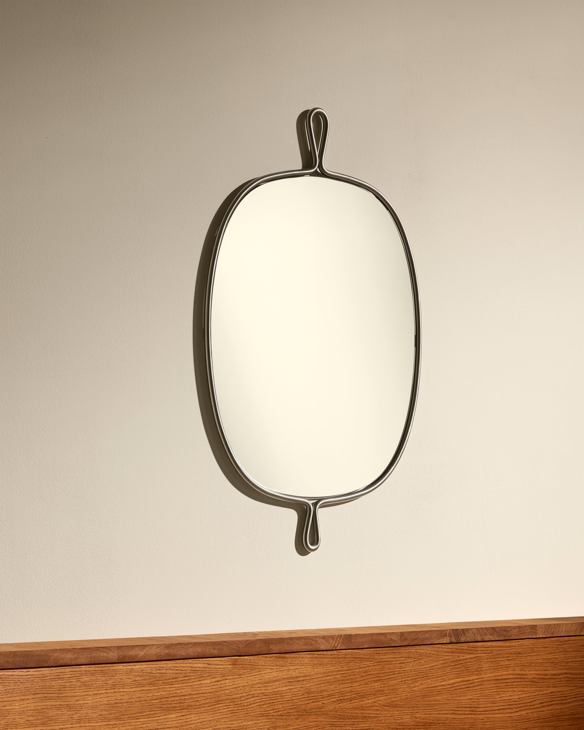 Miroir Arpège - Inox brossé  2 - Décoration Design