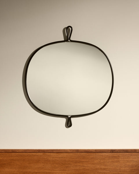 Miroir Bulle - Noir