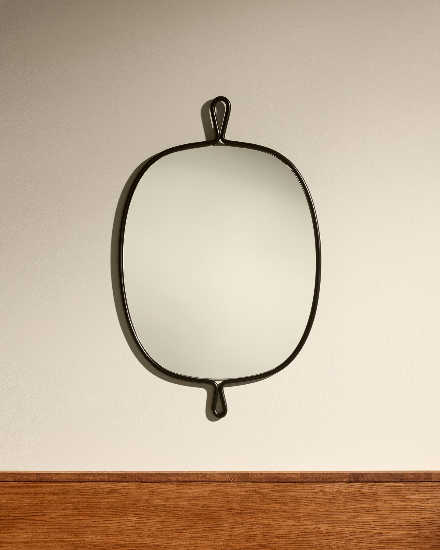 Miroir Arpège - Inox noirci  1 - Décoration Design