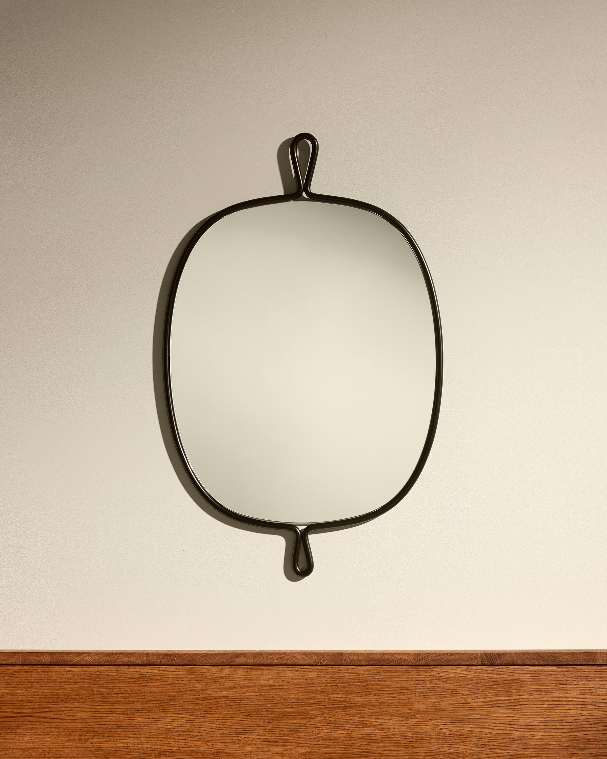 Miroir Arpège - Inox noirci  1 - Décoration Design