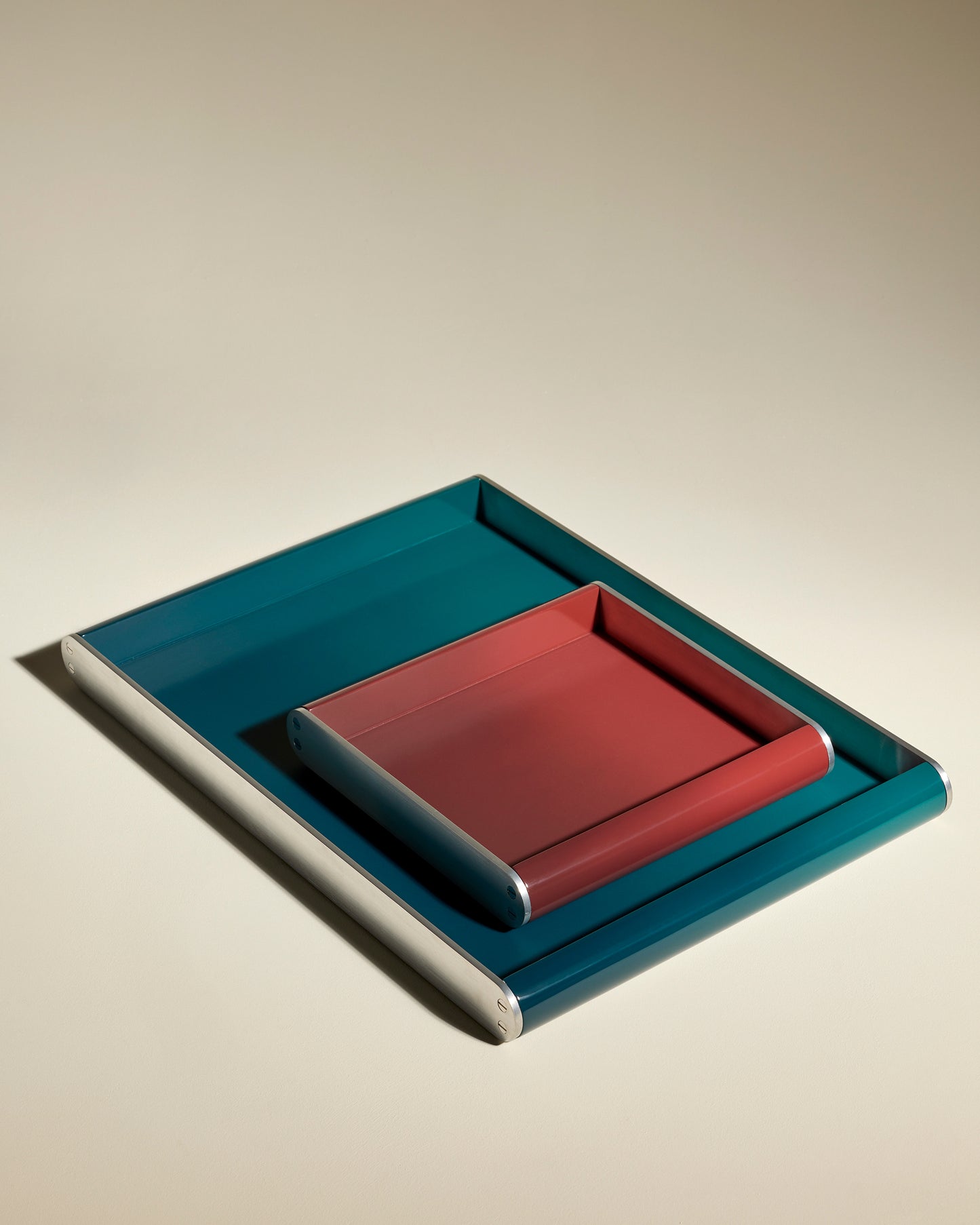 Plateau Oscar - Bleu Sarah 4 - Décoration Design