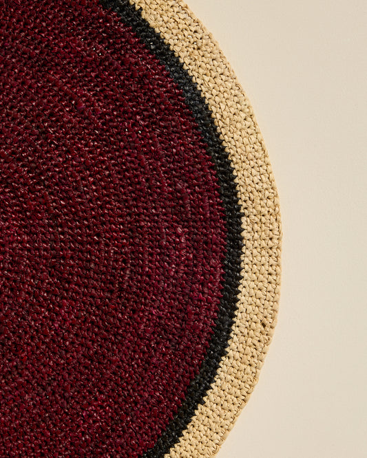 Set de table Globe - Carmin/ Naturel 3 - Décoration Design