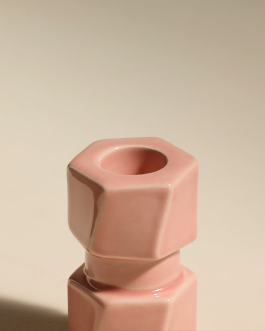Bougeoir Colonna - Rose