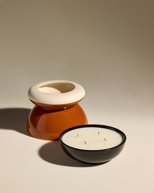 Bougie TamTam Twist - Terracotta