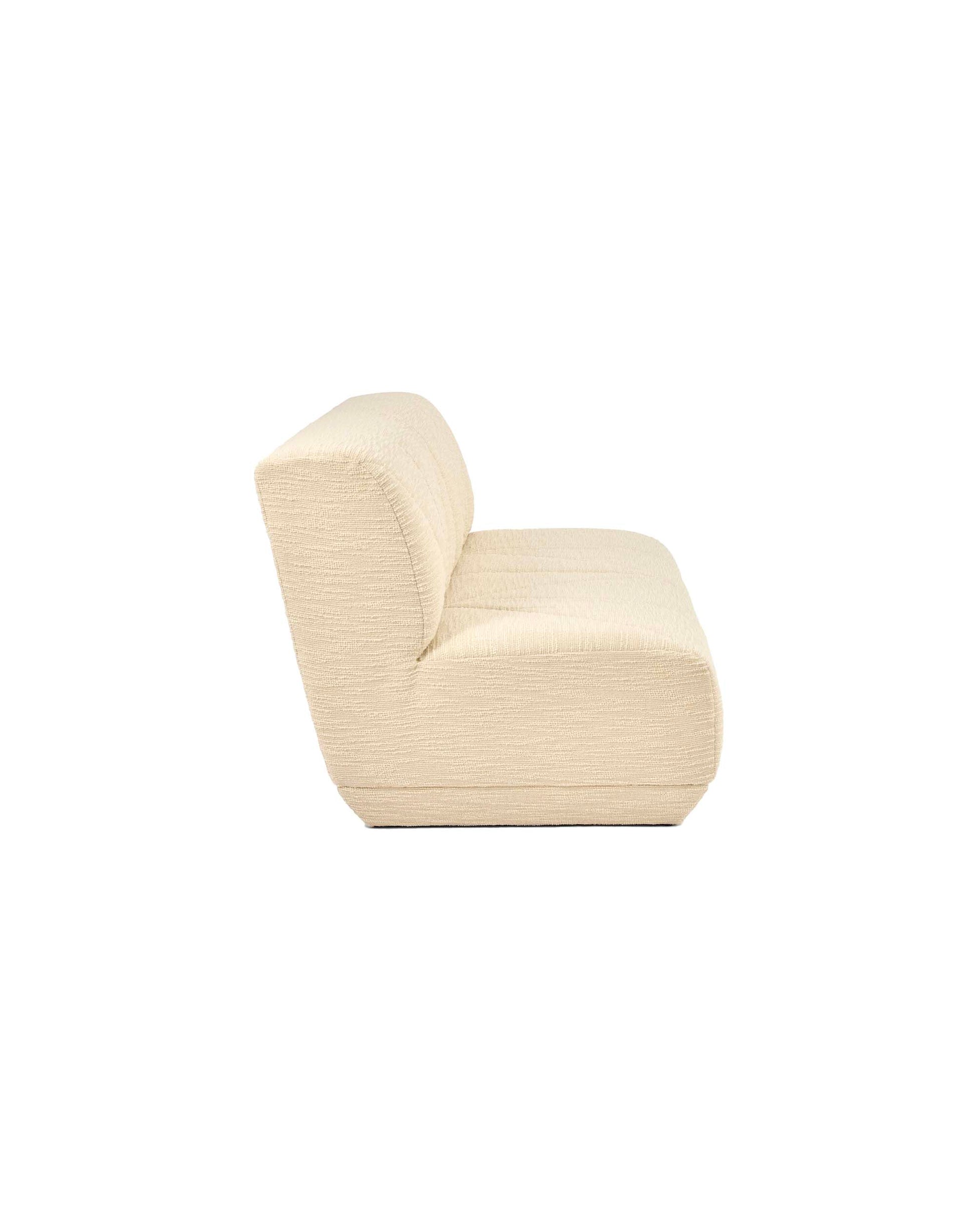 Divan Chill - Ecru design Maison Sarah Lavoine Ecru Laine bouclée 164 cm 83 cm 5