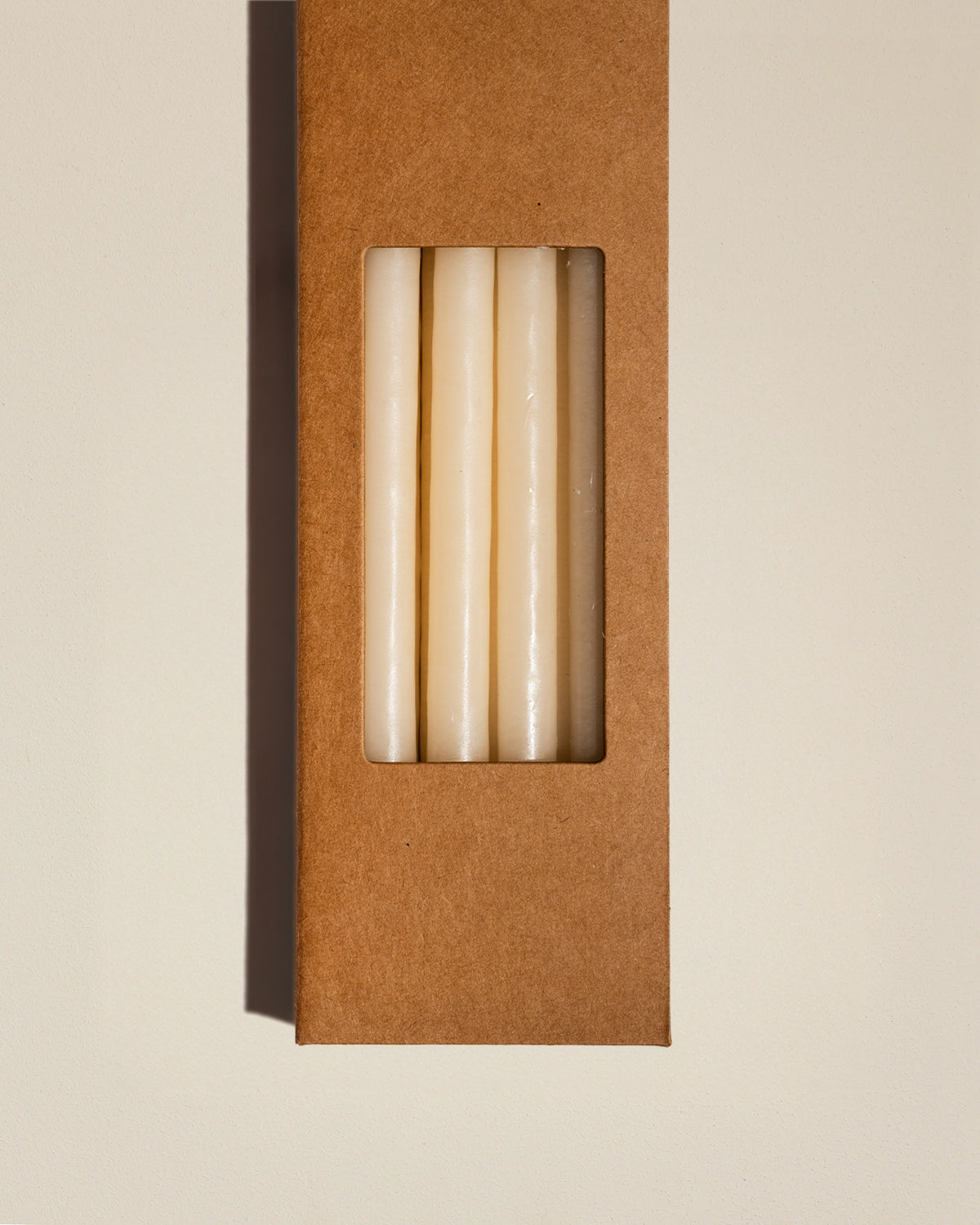 Les bougies fines - Ecru