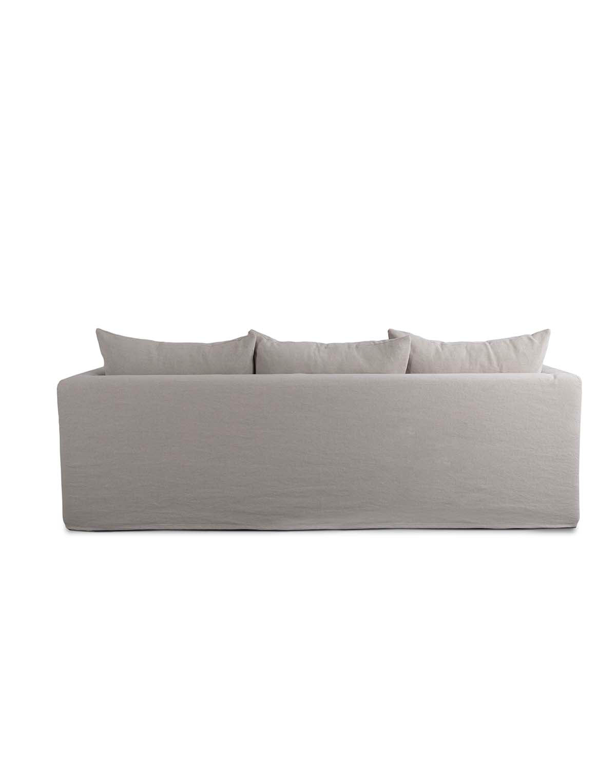 Canapé SuperBox - Gris clair design Maison Sarah Lavoine Gris clair Lin 250 cm 85 cm 5