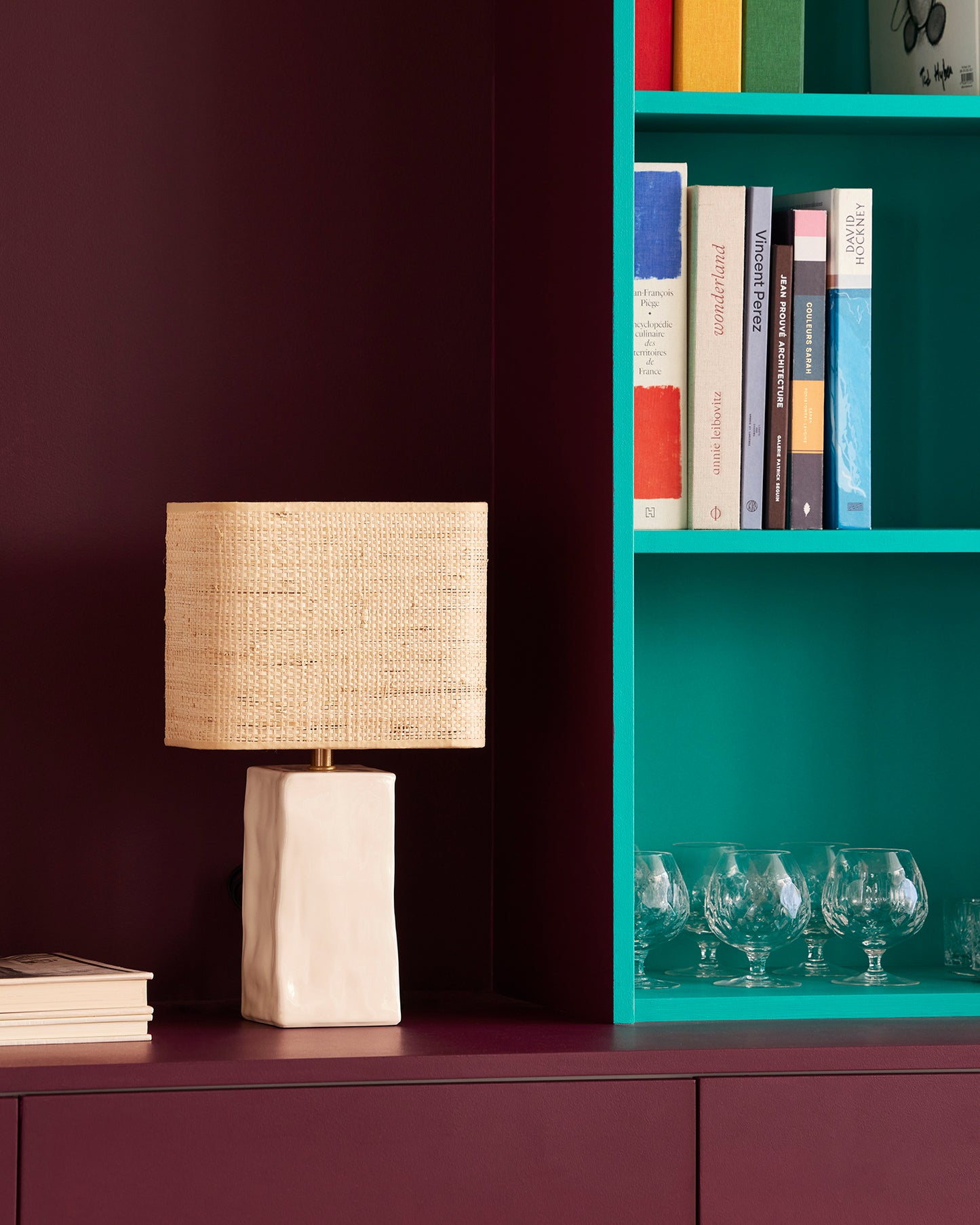 Lampe Nomad - Ecru design Maison Sarah Lavoine Ecru Céramique 15 cm 43 cm 4