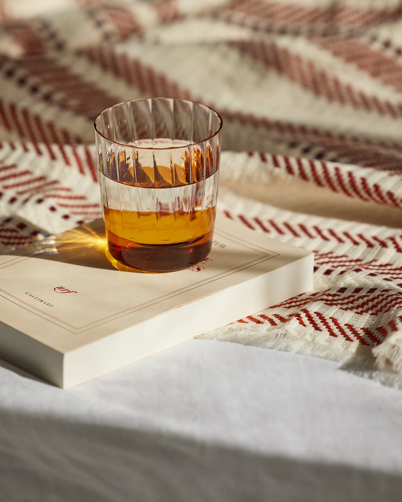 Plaid Arroz - Terracotta luxe Maison Sarah Lavoine Terracotta Viscose 220 cm 150 cm 4