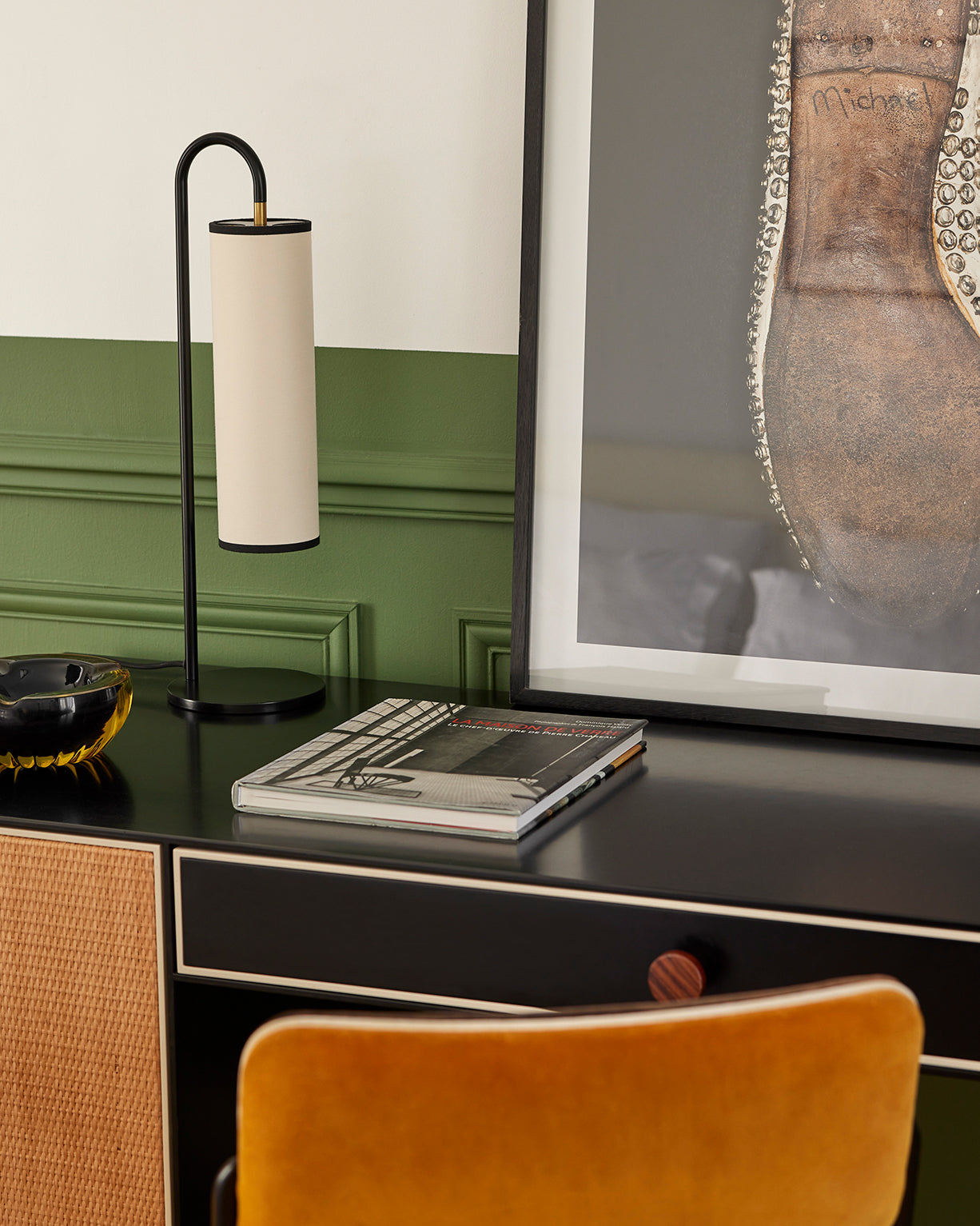 Lampe à poser Tokyo - Noir design Maison Sarah Lavoine Noir Acier thermolaqué  53 cm 5