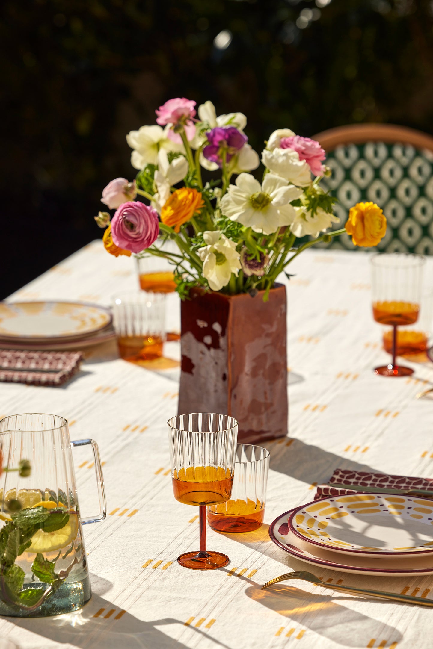 Vase décoratif Nomad - Noisette design, céramique Maison Sarah Lavoine Noisette Céramique  11 cm 21 cm 5