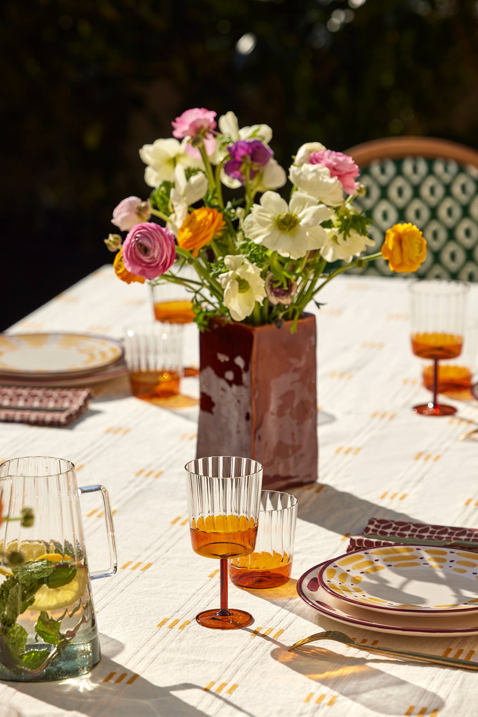 Vase décoratif Nomad - Noisette design, céramique Maison Sarah Lavoine Noisette Céramique  11 cm 21 cm 5