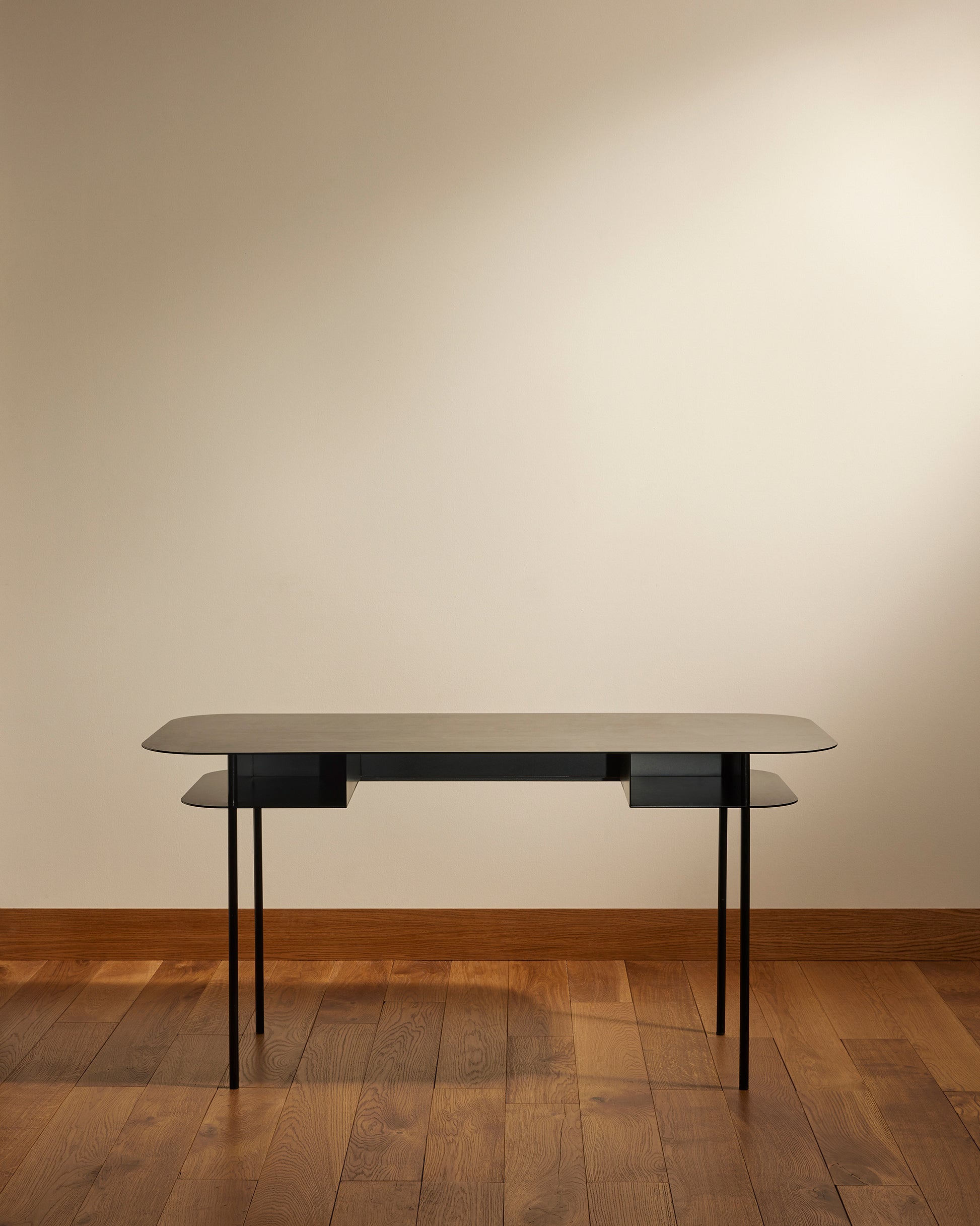 Bureau Tokyo - Noir design Maison Sarah Lavoine Noir Acier Ciré 100 cm 73 cm 1