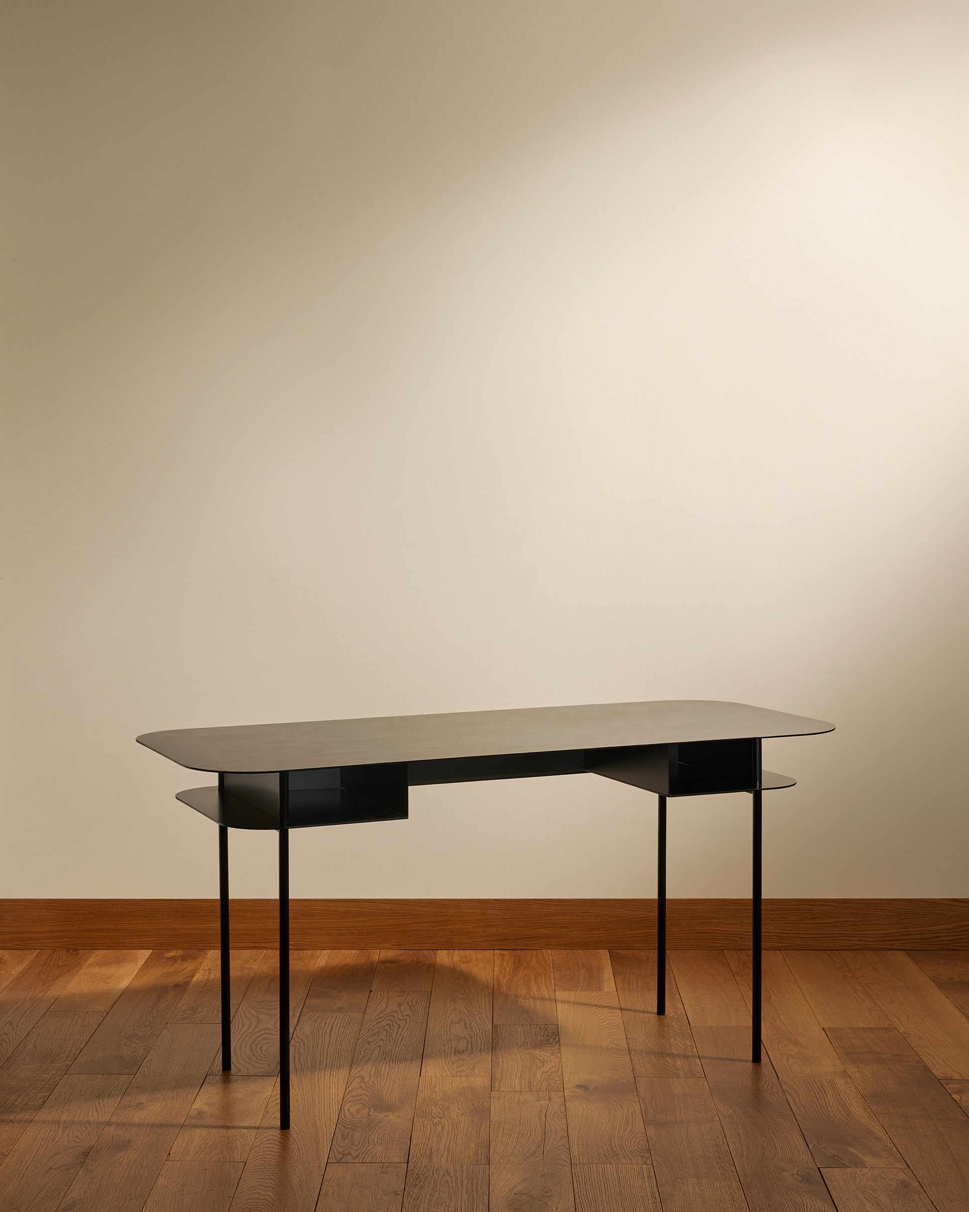 Bureau Tokyo - Noir design Maison Sarah Lavoine Noir Acier Ciré 100 cm 73 cm 2