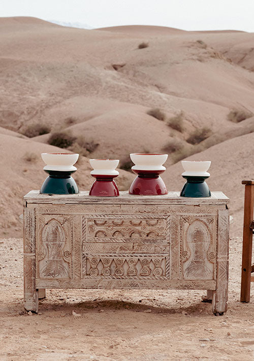 Bougie Tamtam - Carmin luxe Maison Sarah Lavoine Carmin Céramique 18 cm 5