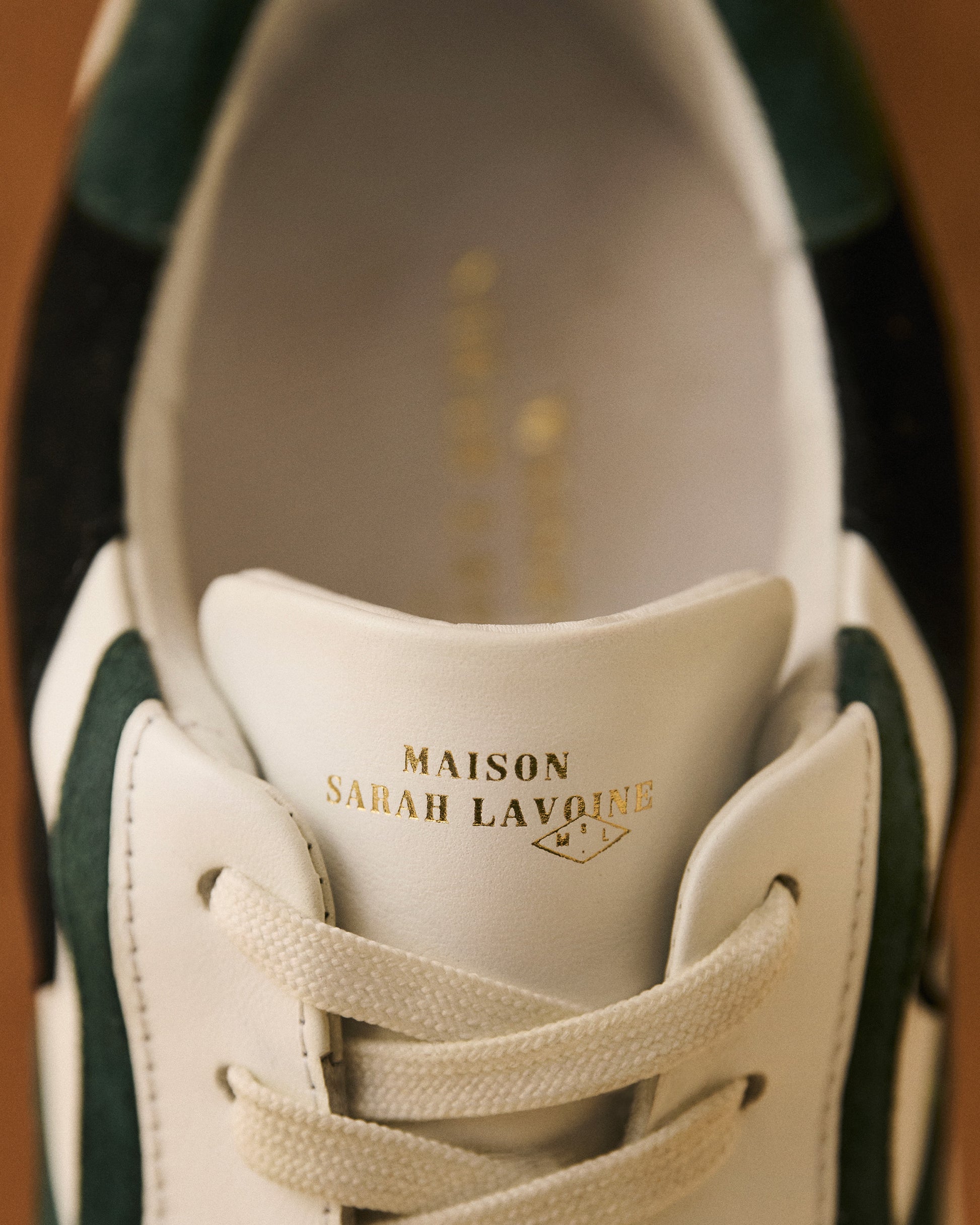 Baskets Claudia - Bleu Sarah tendance Maison Sarah Lavoine Bleu Sarah Cuir   4