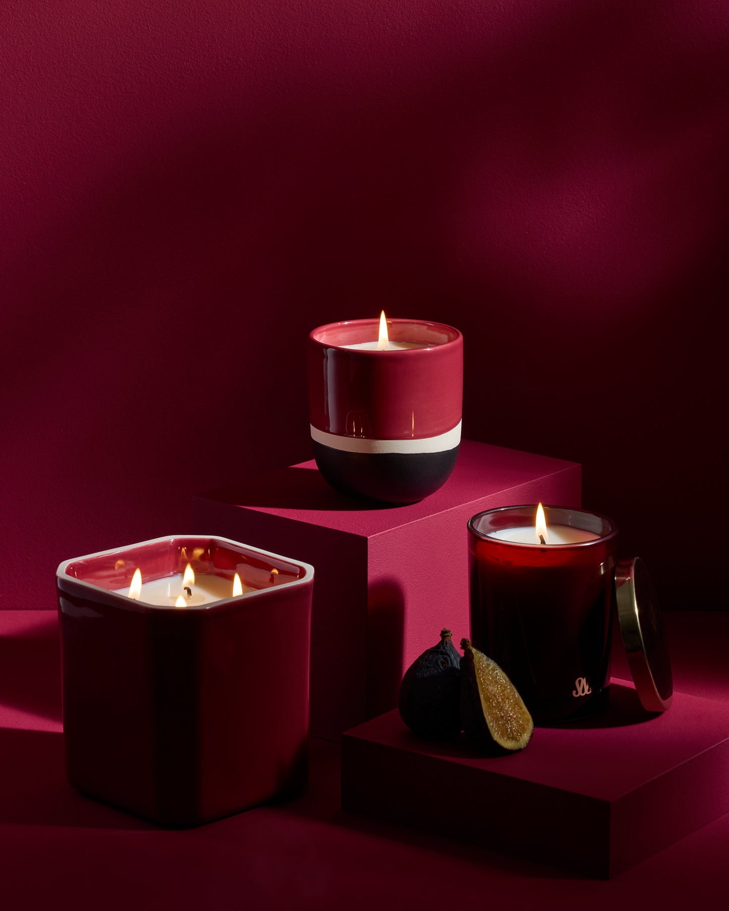 Bougie Facettes - Fleur de Figue