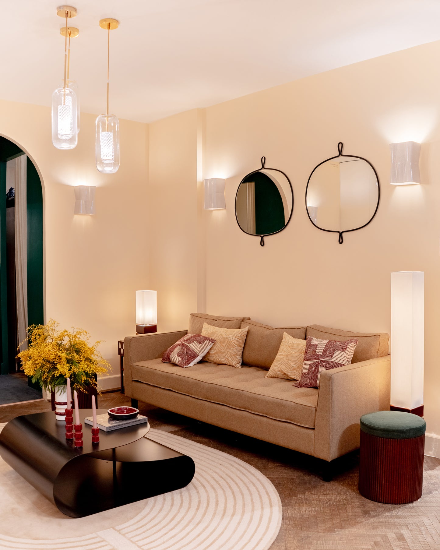 Vadim Suspension - Gold