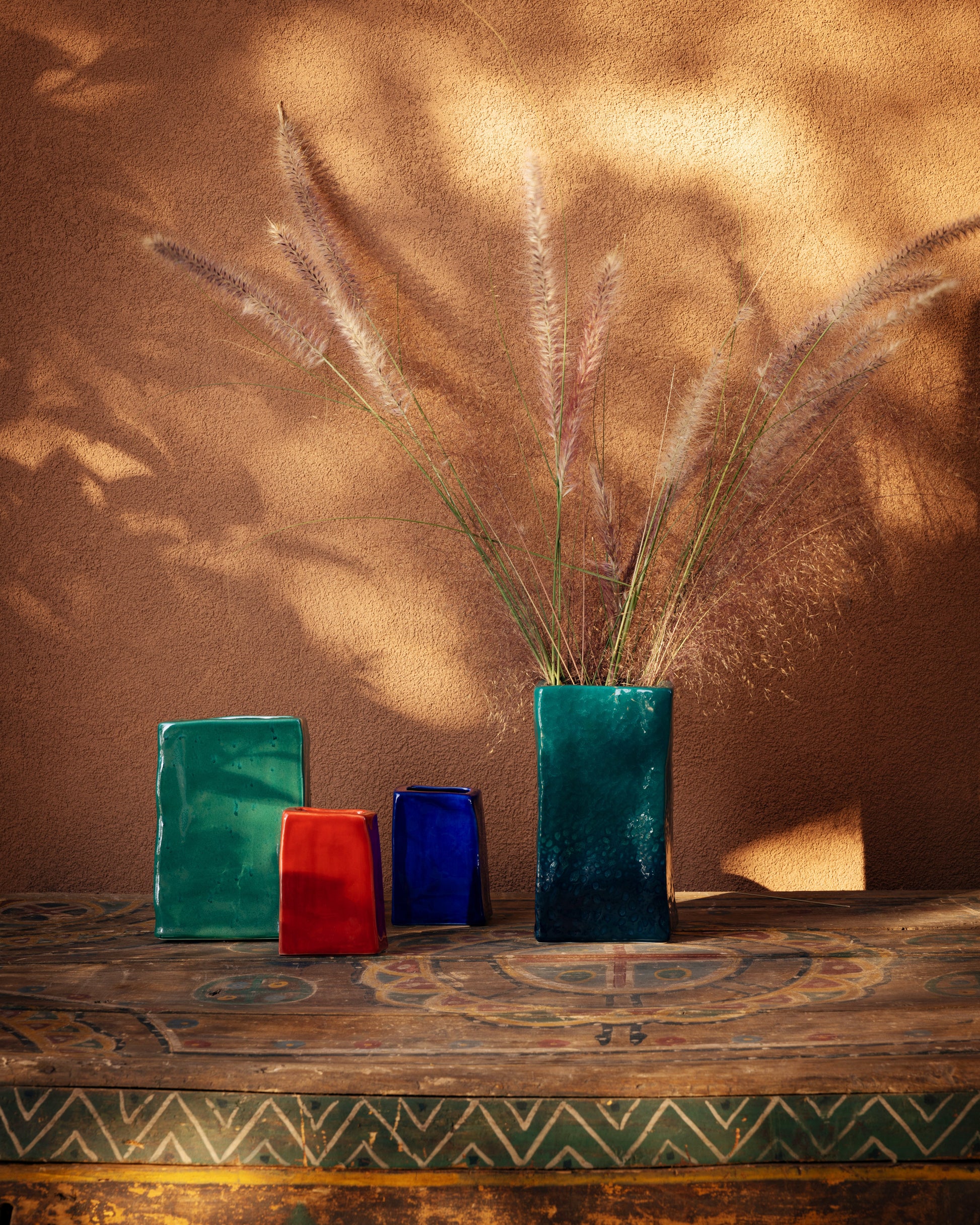 Vase décoratif Nomad - Outremer design, céramique Maison Sarah Lavoine Outremer Céramique  7 cm 11 cm 6