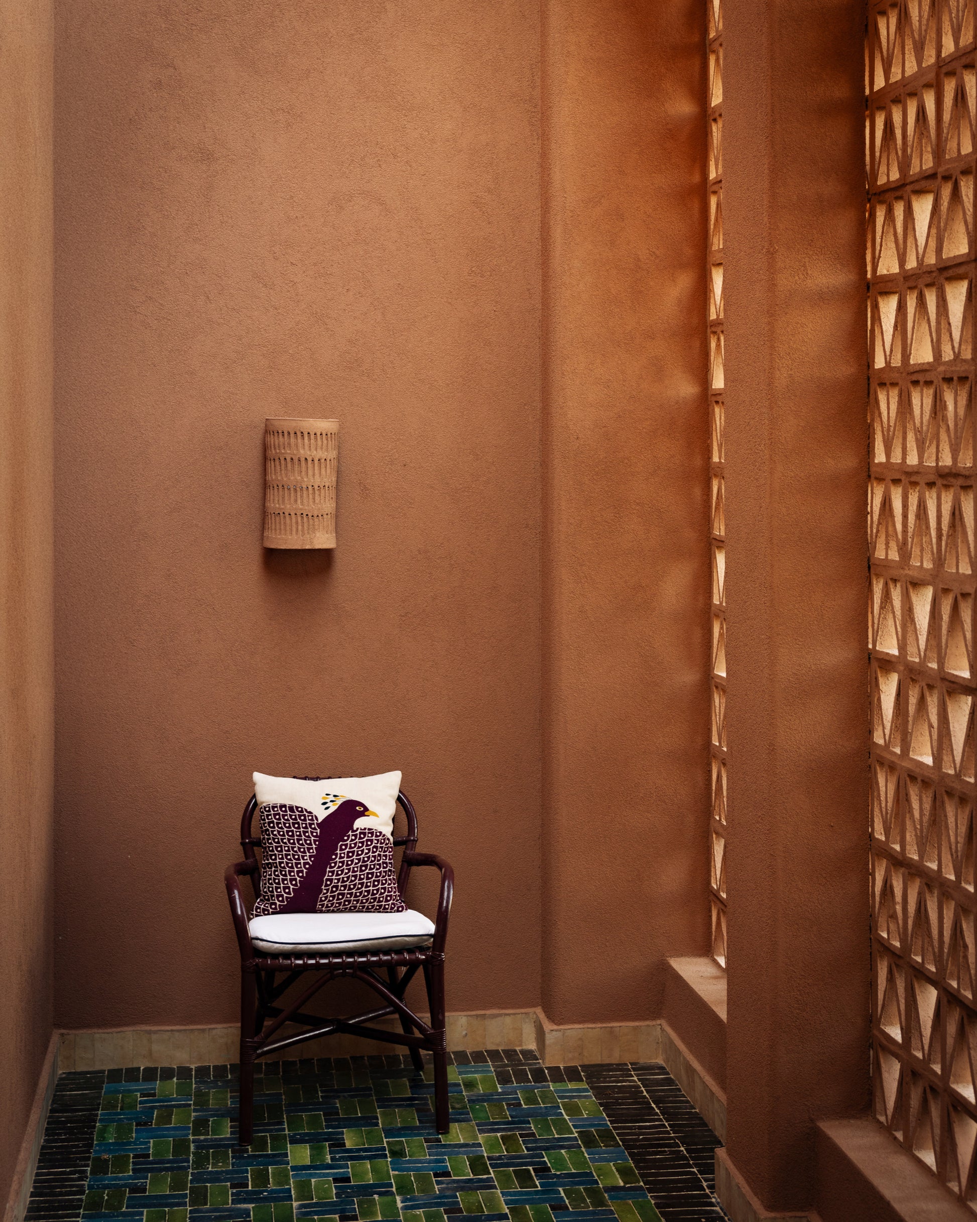 Coussin Birdy - Aubépine design Maison Sarah Lavoine Aubépine Coton  42 cm 42 cm 5