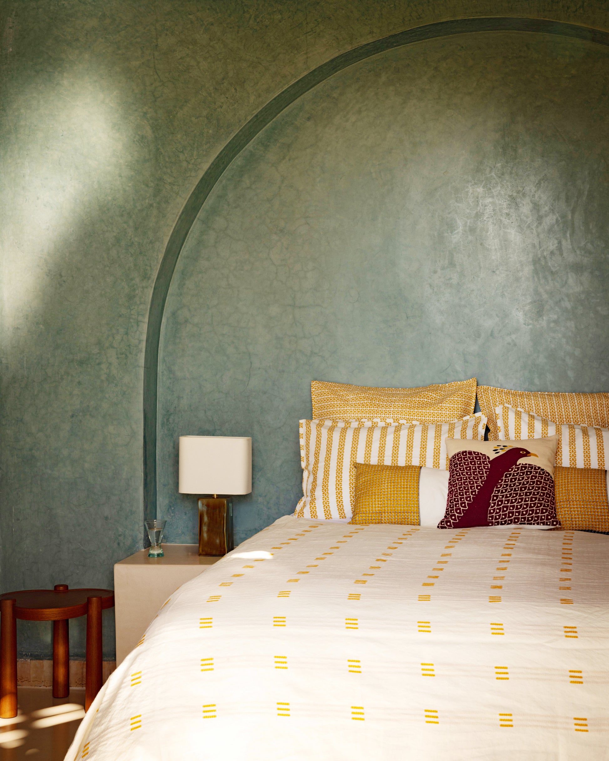 Coussin Birdy - Aubépine design Maison Sarah Lavoine Aubépine Coton  42 cm 42 cm 4