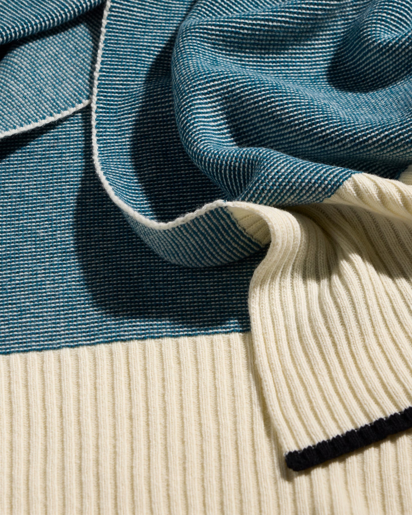 Plaid Sky - Bleu Sarah  3 - Décoration Design