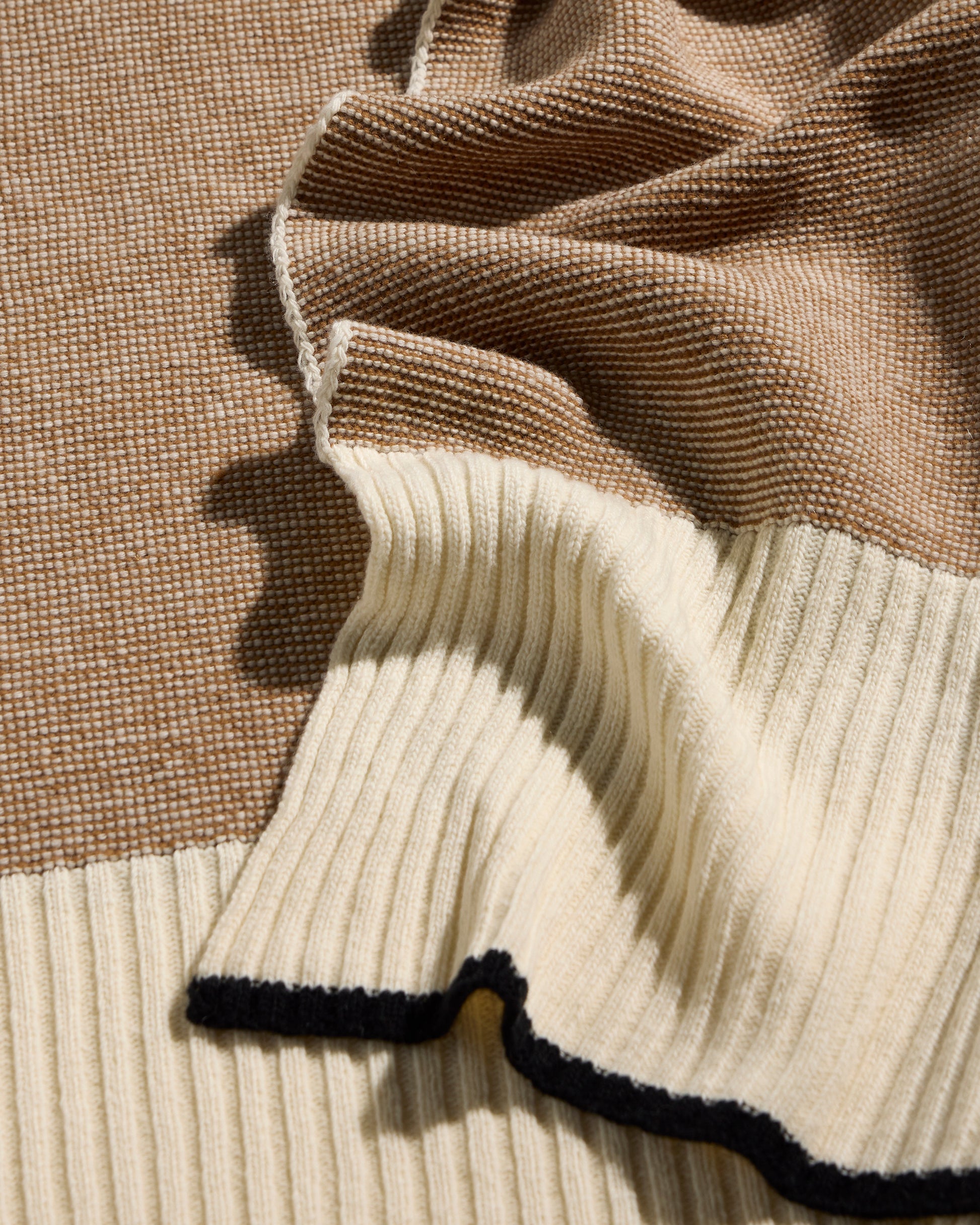 Plaid Sky - Havane  3 - Décoration Design