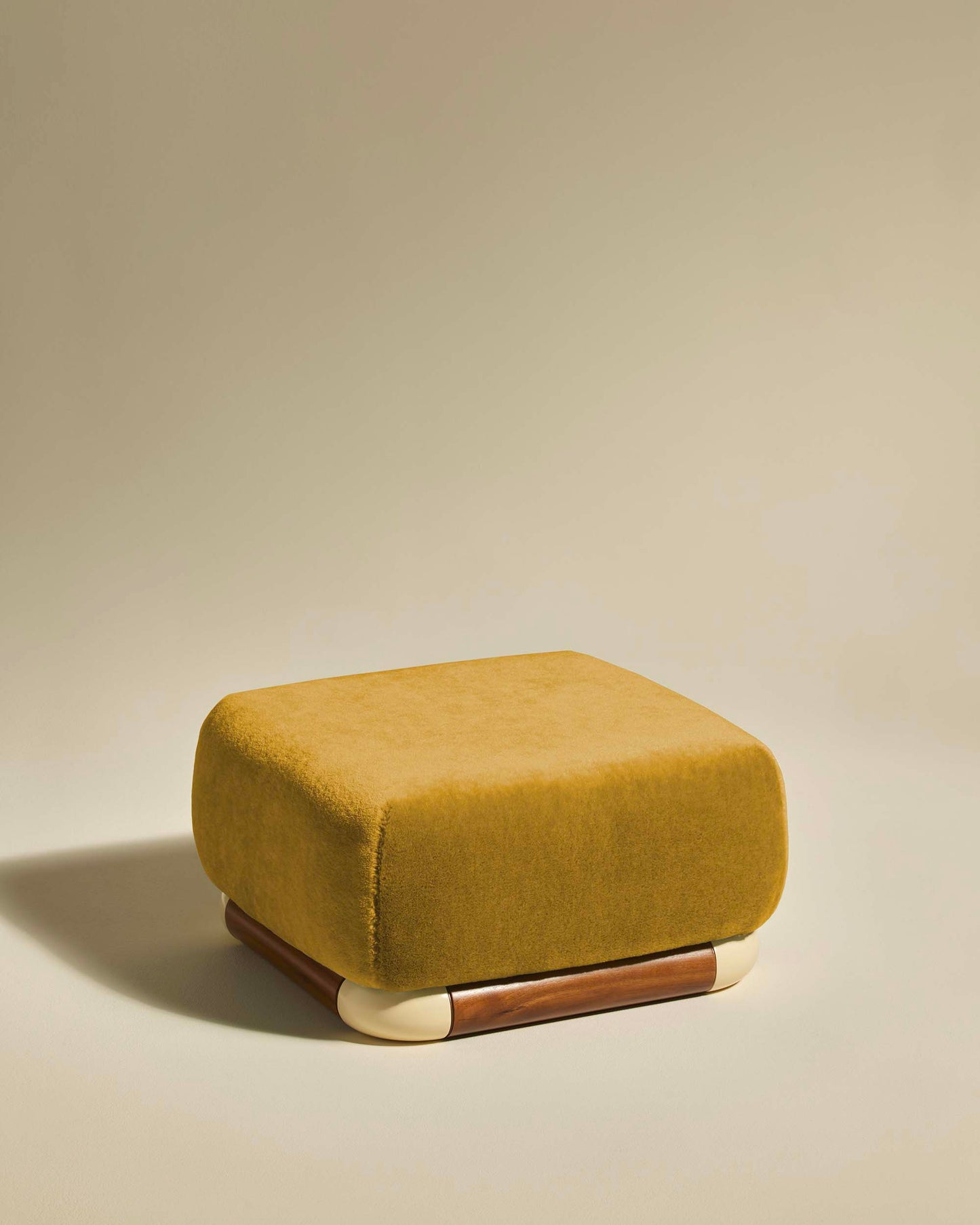 Petit Pouf Nico - Ocre