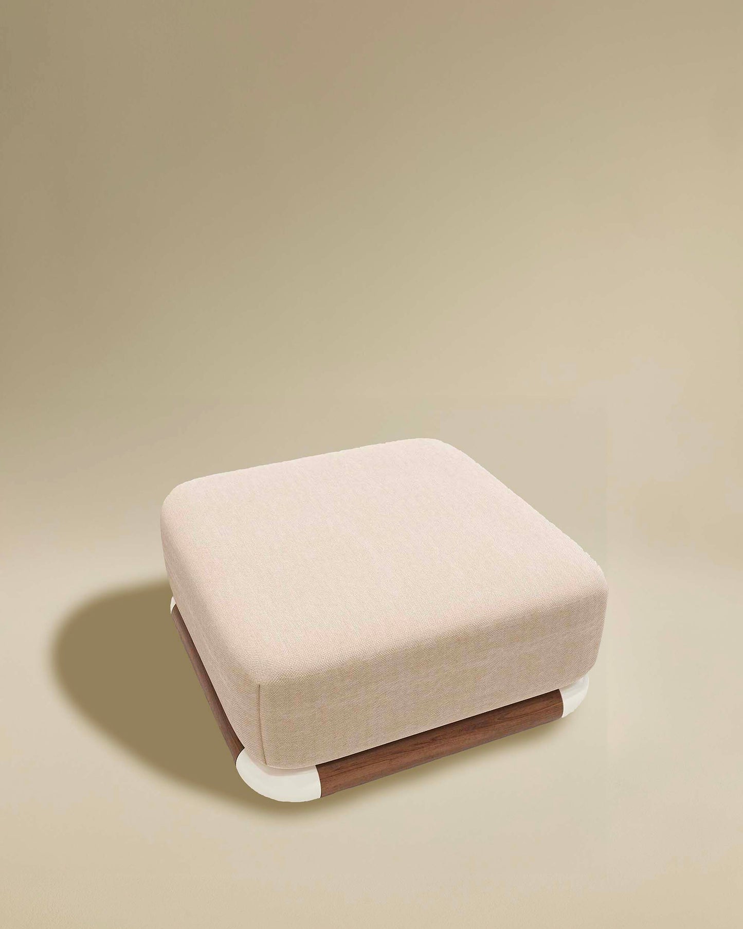 Petit Pouf Nico - Blanc