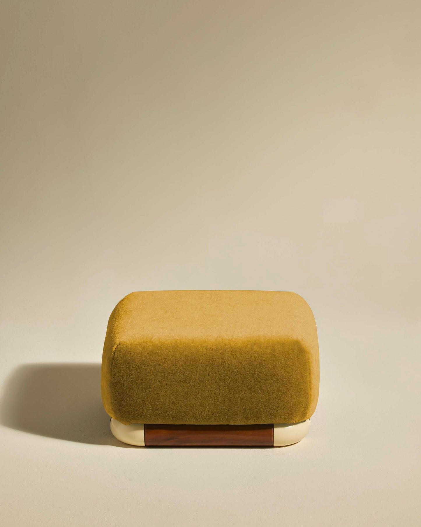 Petit Pouf Nico - Ocre