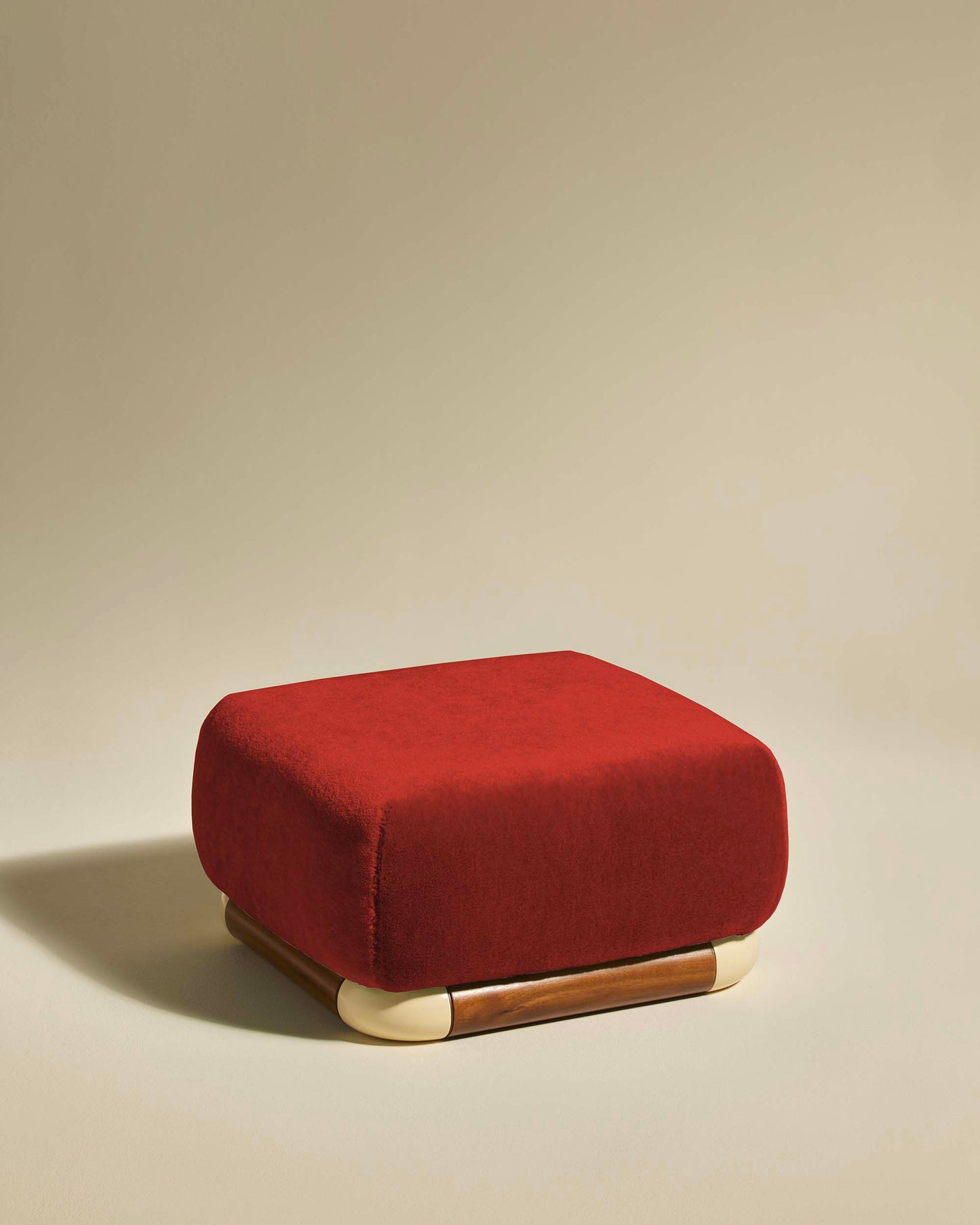 Petit Pouf Nico - Rouge