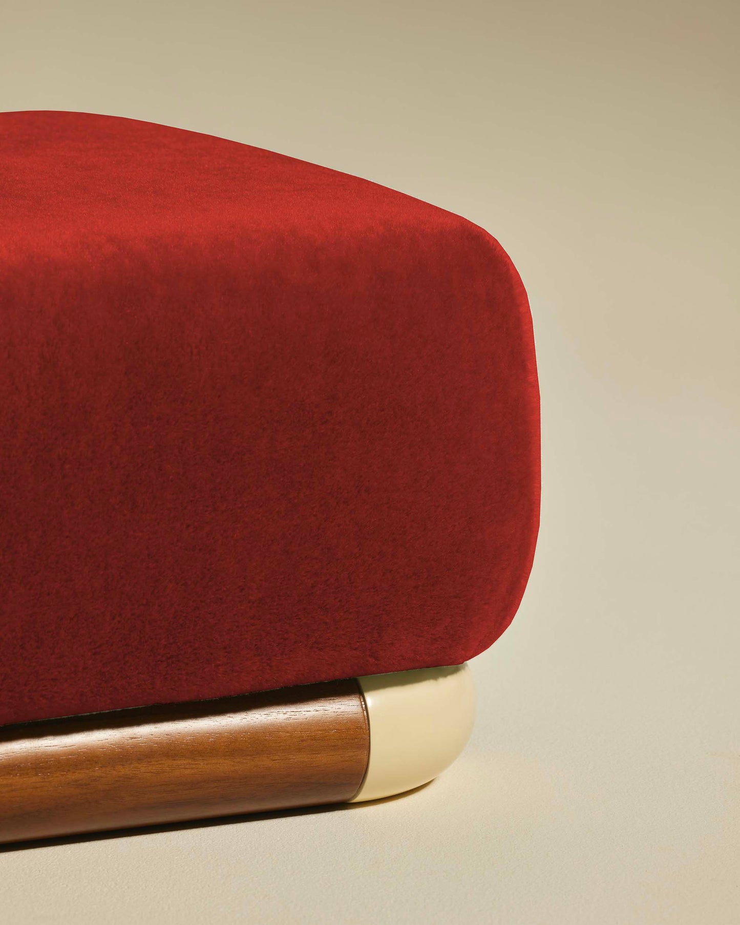 Petit Pouf Nico - Rouge