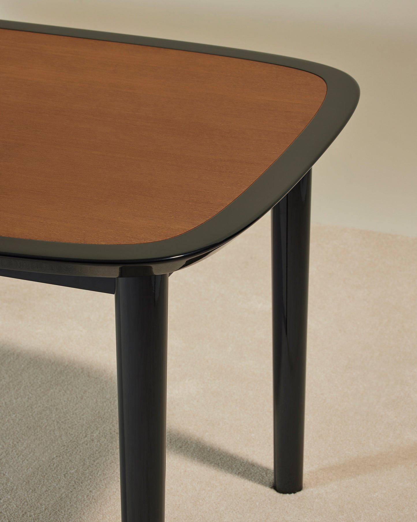 Table Equilibre - Noir design Maison Sarah Lavoine Noir Chêne  180 cm 75 cm 3